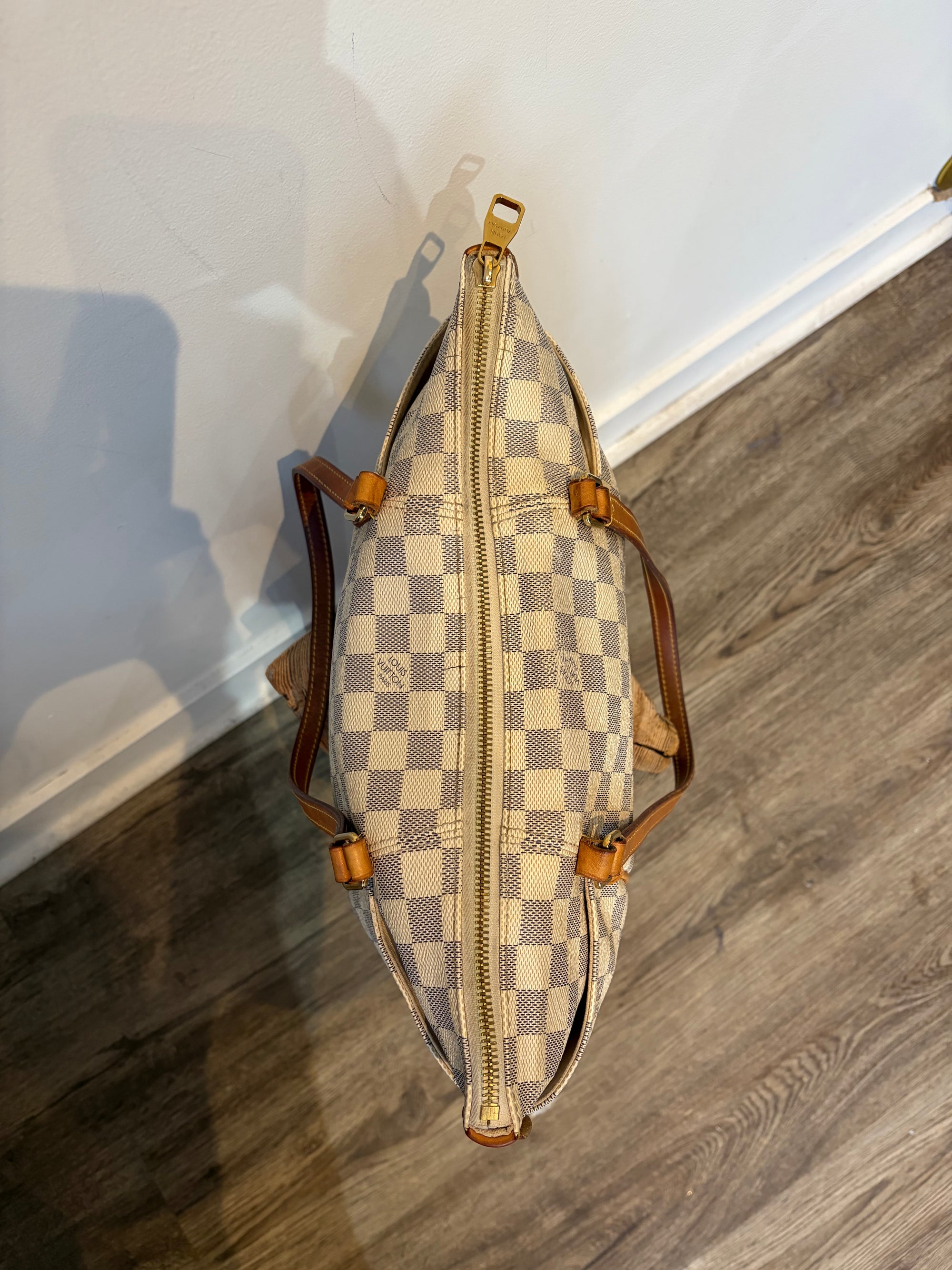 Louis Vuitton Damier Azur Totally PM Handbag