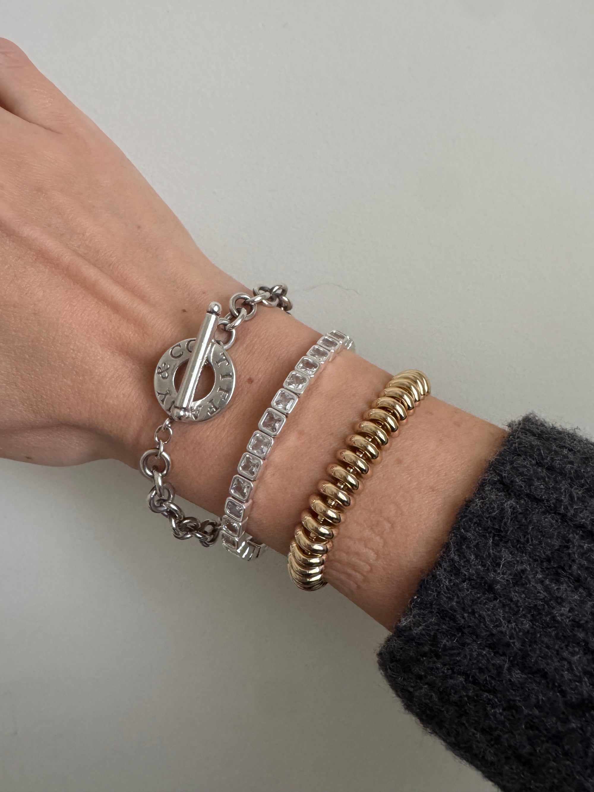 Tiffany & Co. Toggle Bracelet, Silver