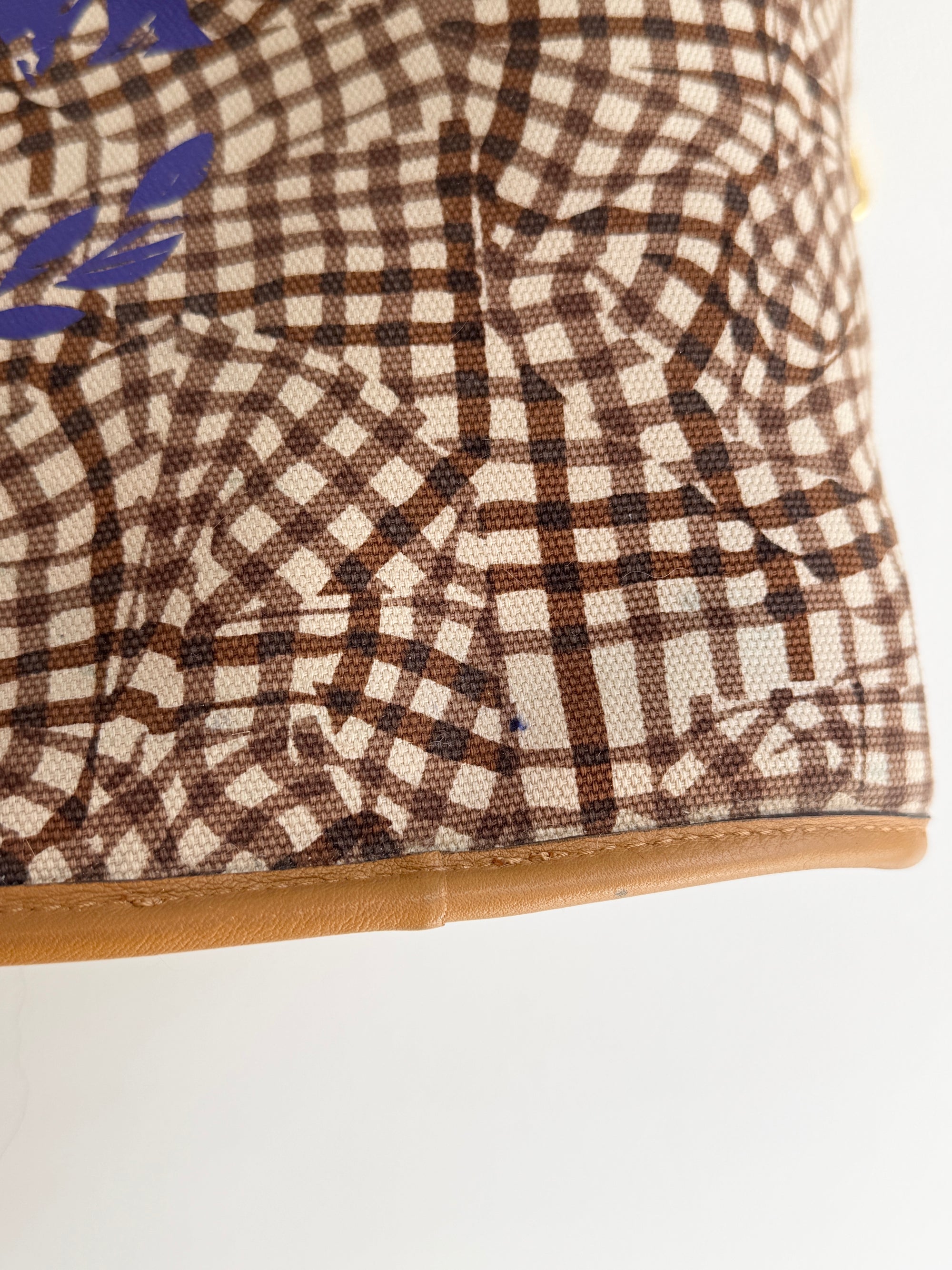 MCM Medium Liz Reversible Shopper Brown