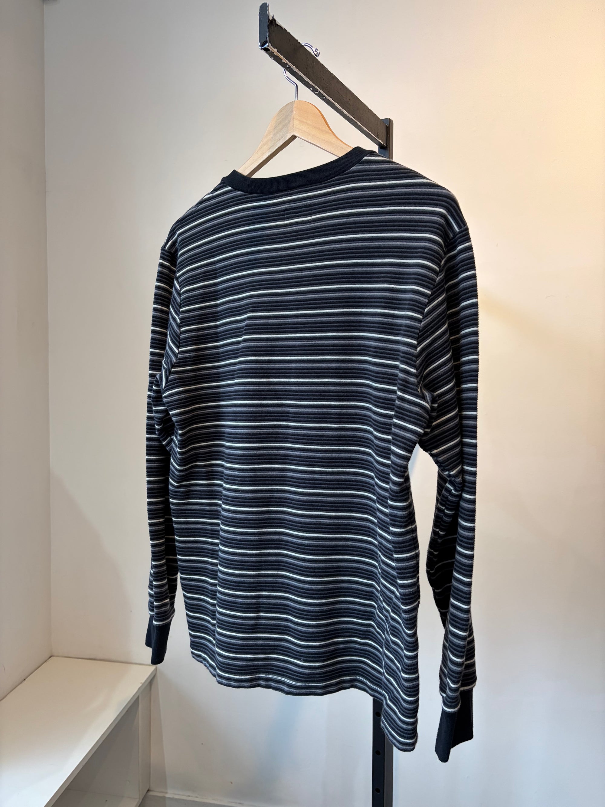 Supreme Long Sleeve T-shirt, Multi/Striped, Medium