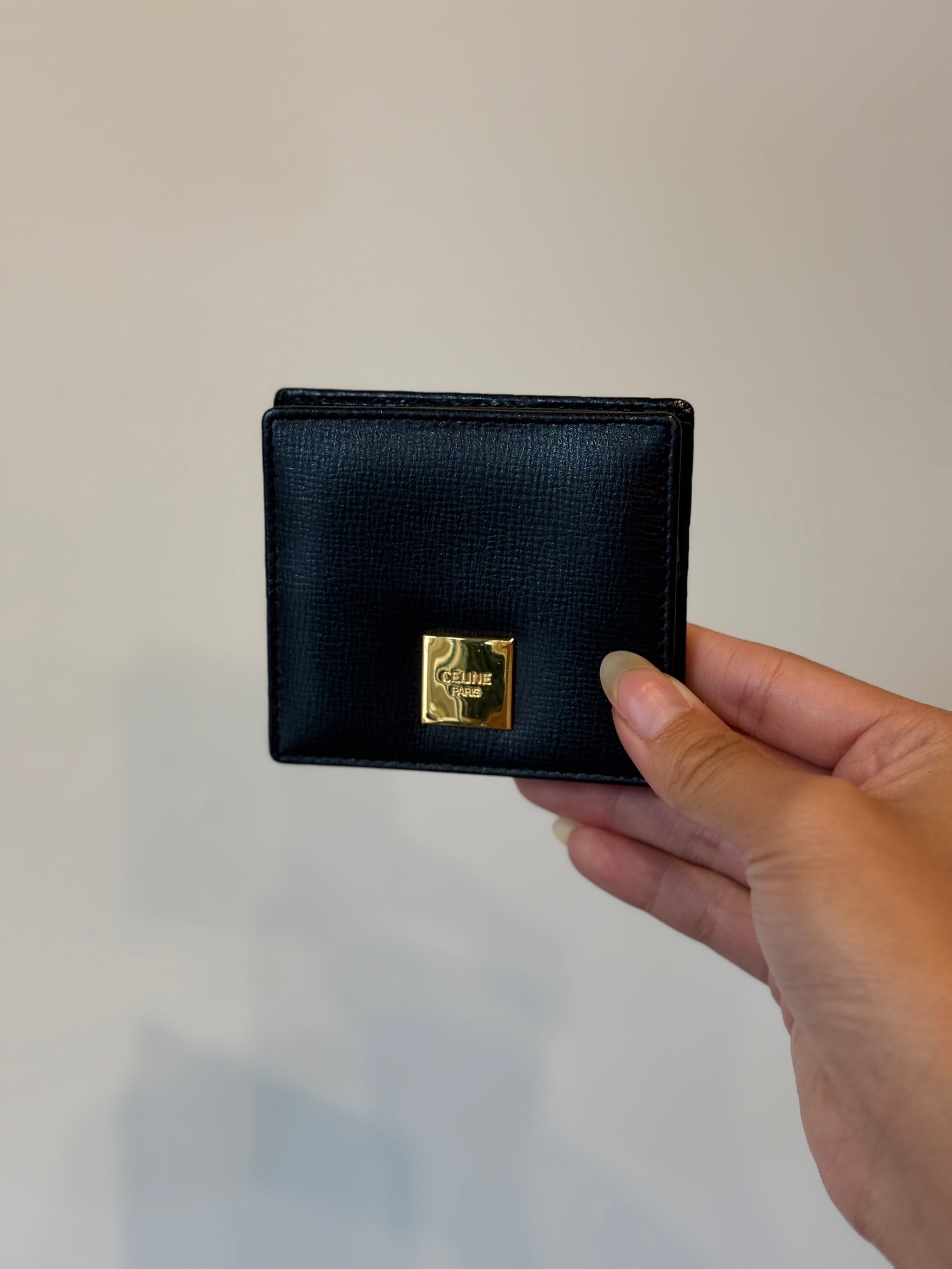 Celine vintage coin pouch, Black