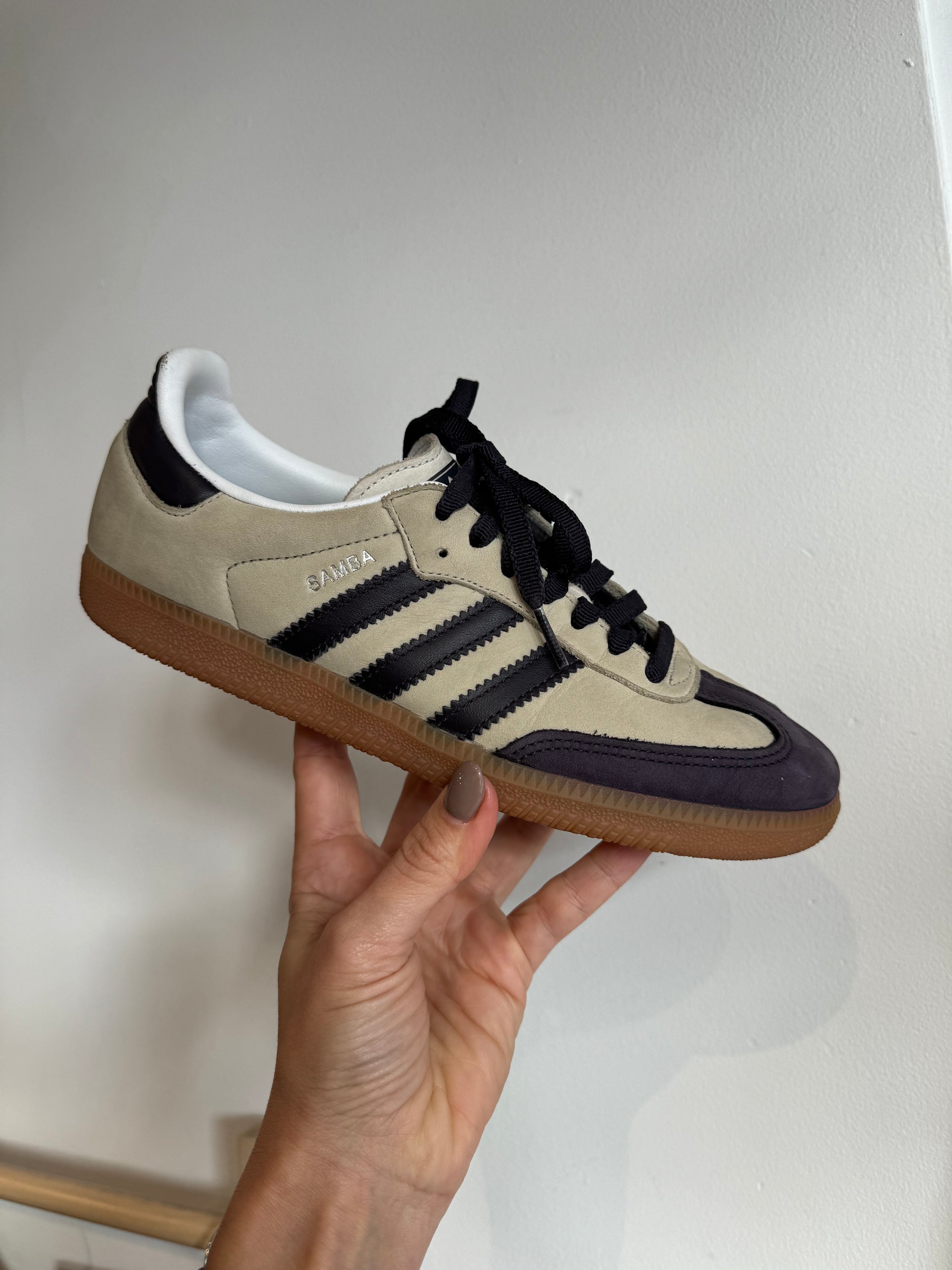 Adidas Samba Beige/Purple, 7.5