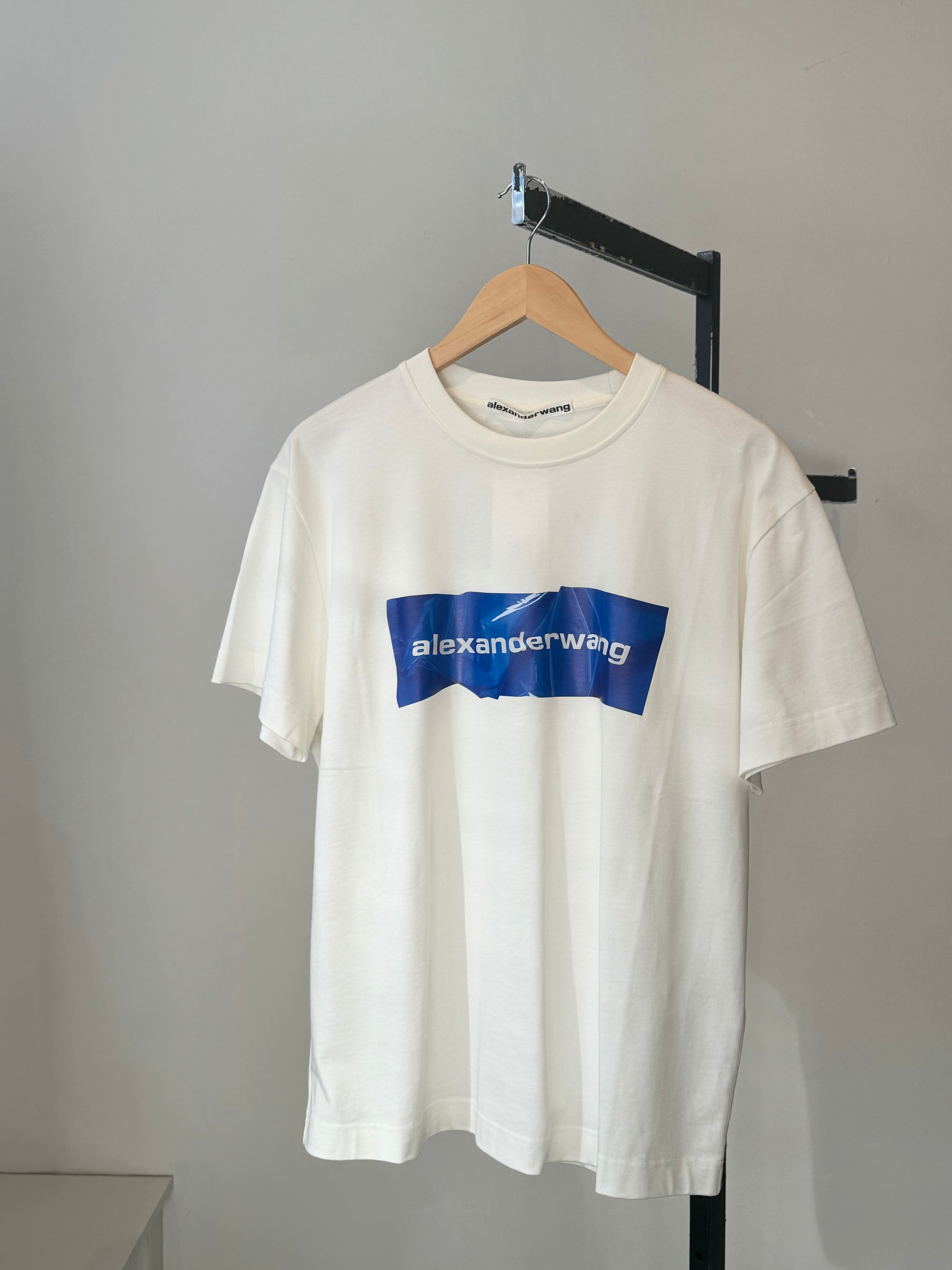 Alexander Wang, Logo Tee Shirt, Size Small