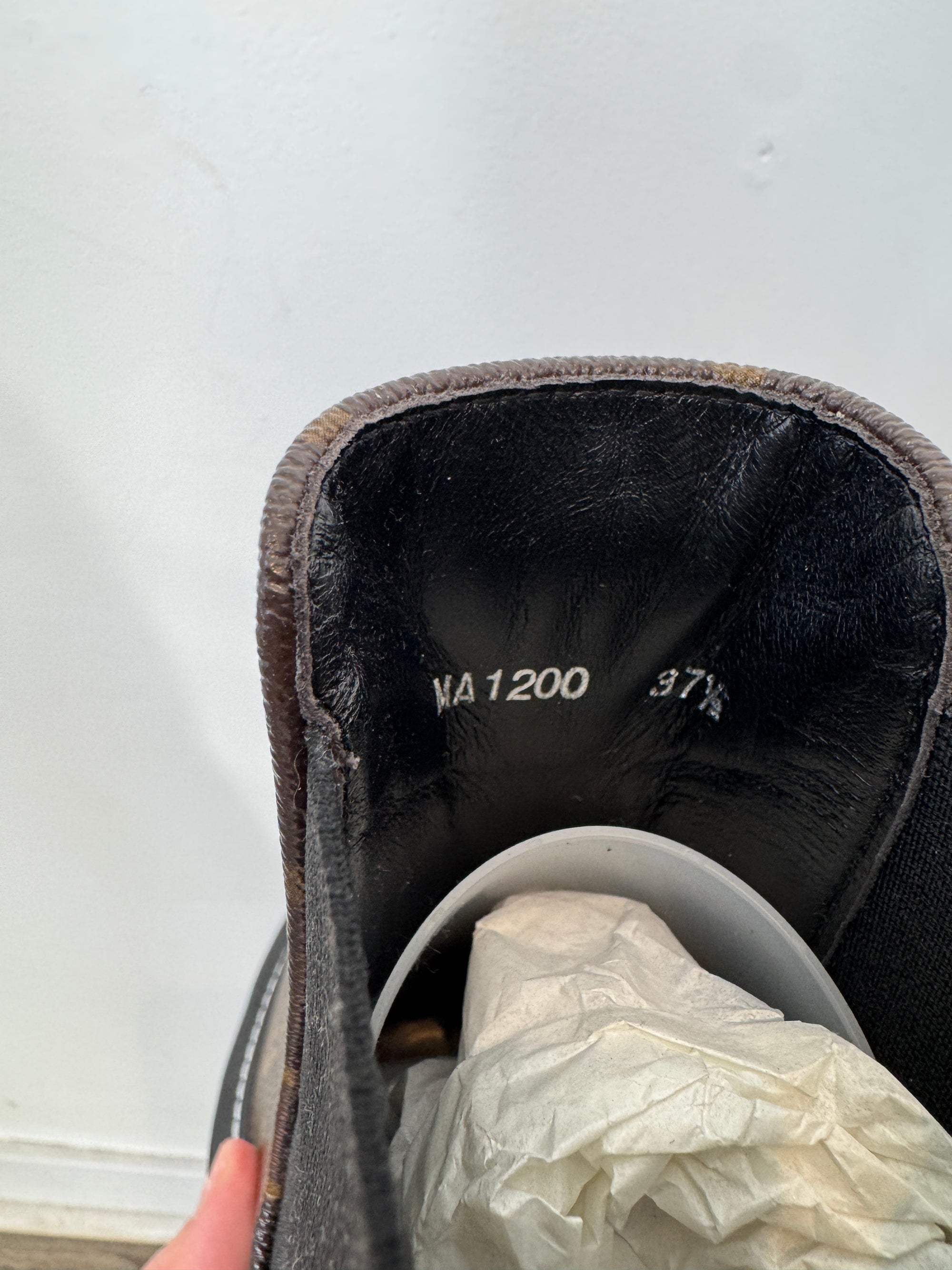 Louis Vuitton Beaubourg Ankle Boots, 37.5