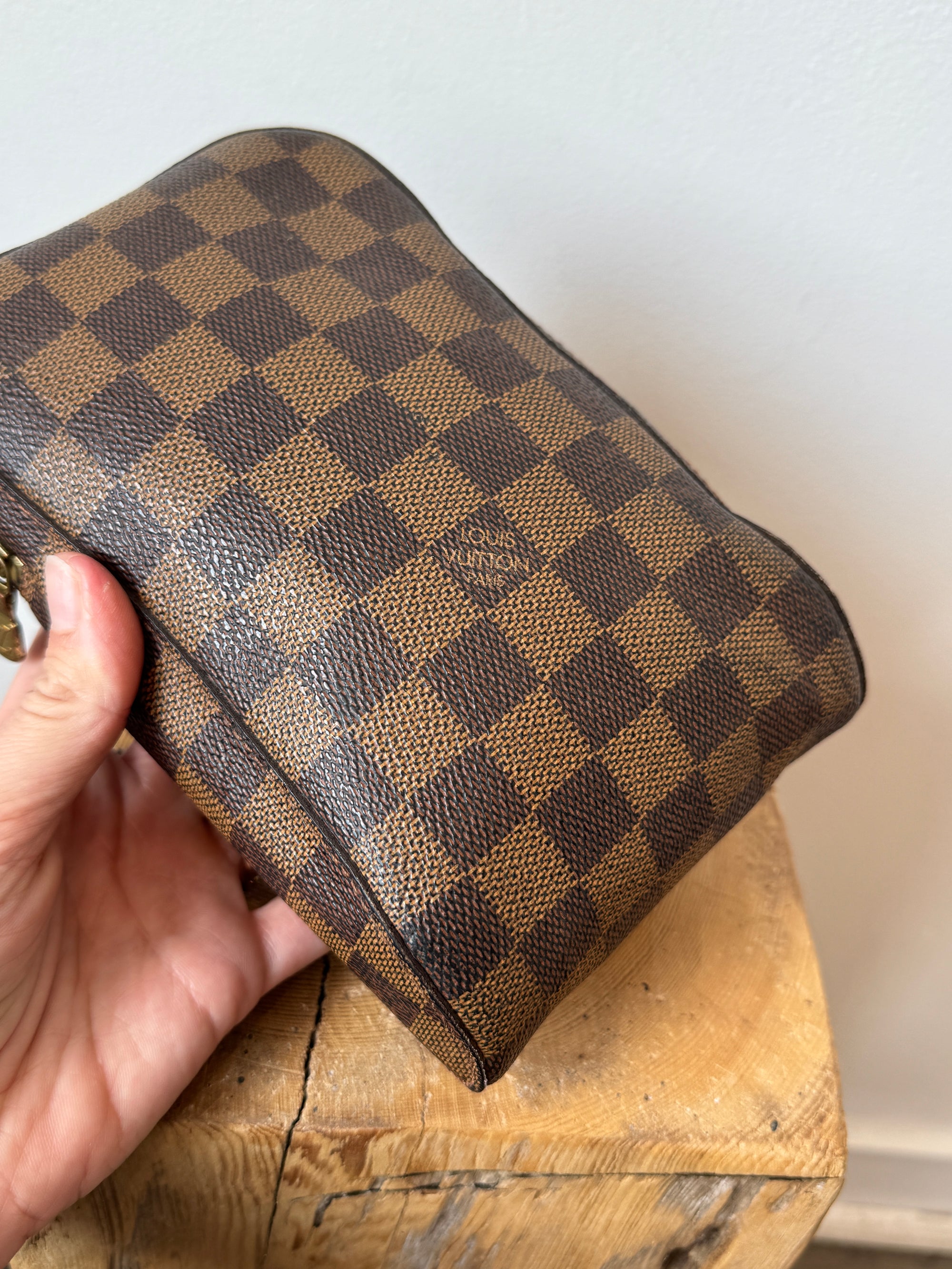 Louis Vuitton Vintage 2002 Geronimous Belt Bag, Damier Ebene
