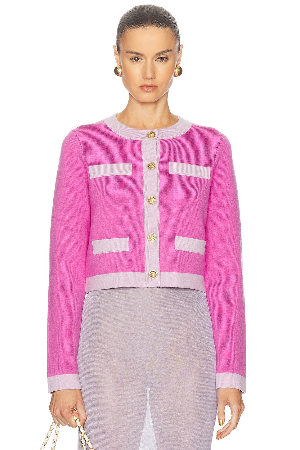 LoveShackFancy Cardigan Pink, S