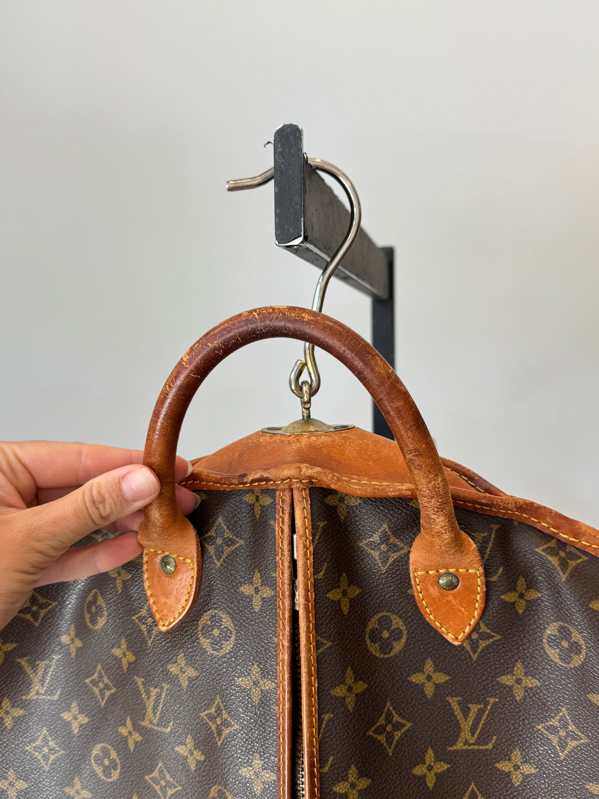Louis Vuitton Monogram Vintage Garment Bag circa 1980’s