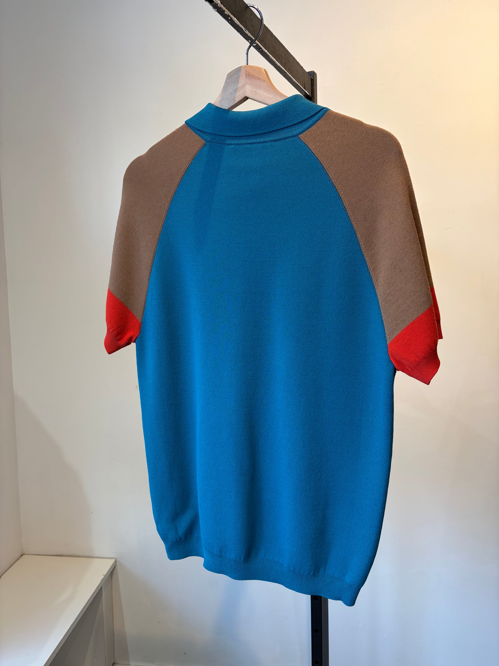 Wales Bonner Saint Polo, Blue, Medium
