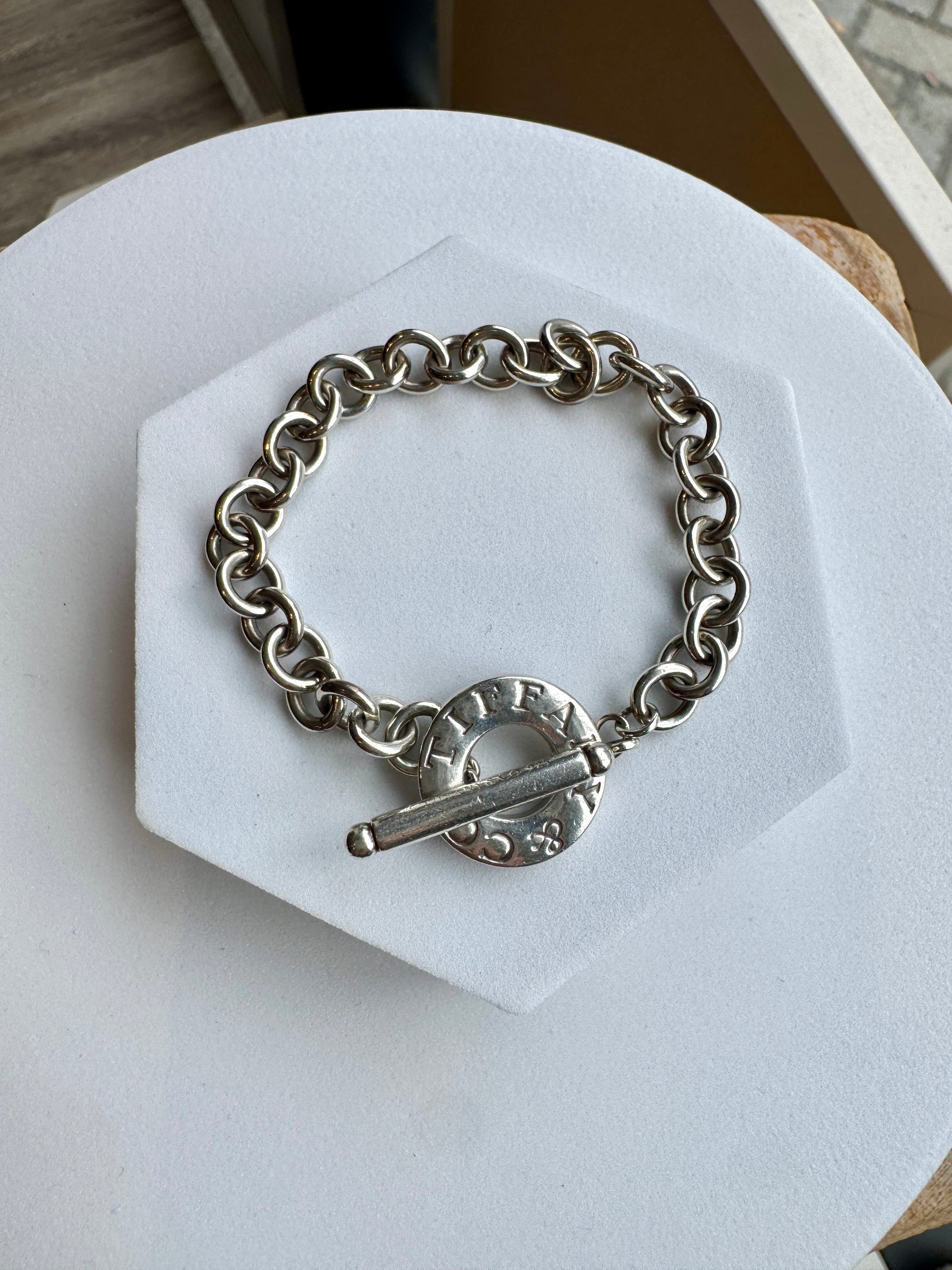 Tiffany & Co. Toggle Bracelet, Silver