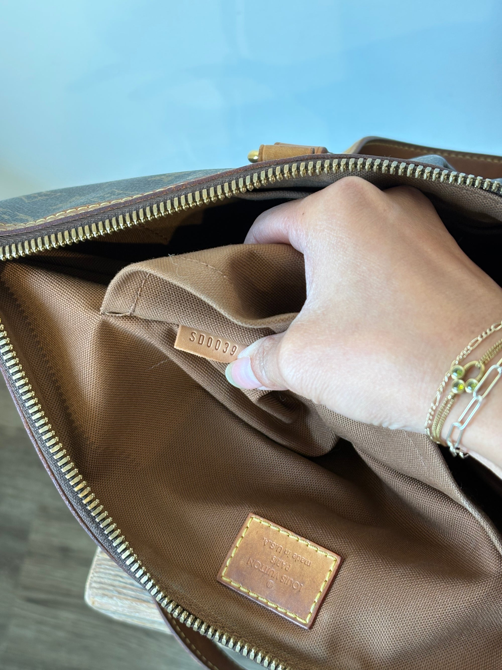 Louis Vuitton Monogram Palermo PM Shoulder Bag with Strap