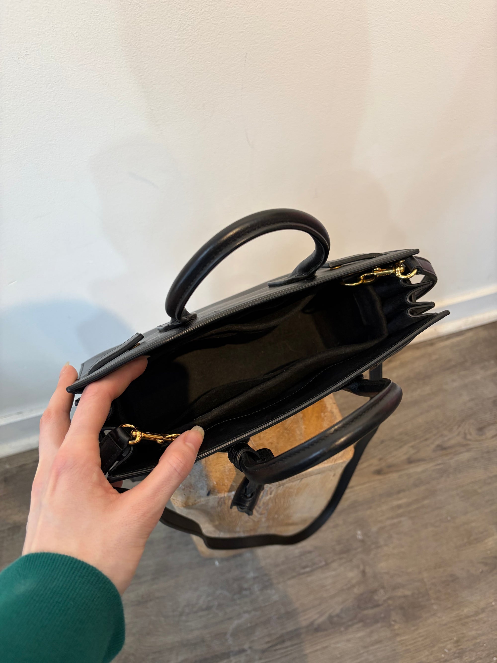 Saint Laurent Baby Sac de Jour, Handbags Black