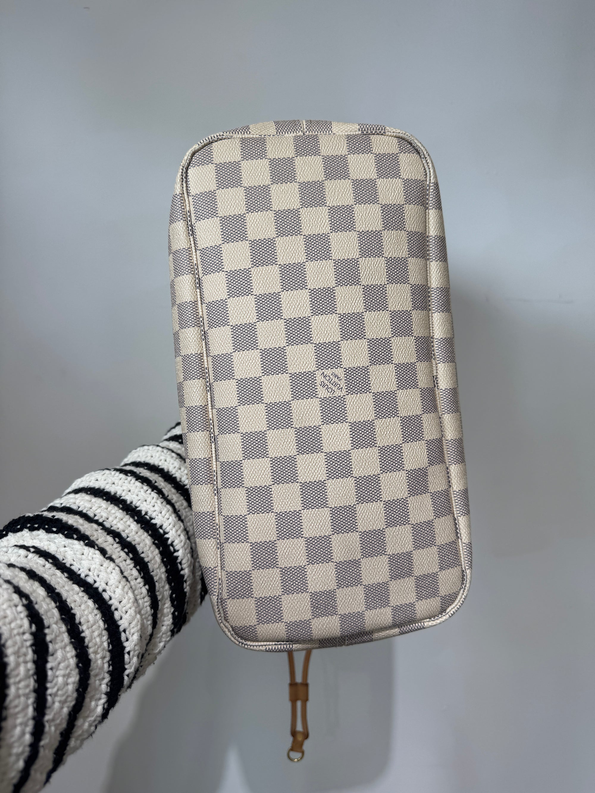 Louis Vuitton Neverfull Damier Azur, MM