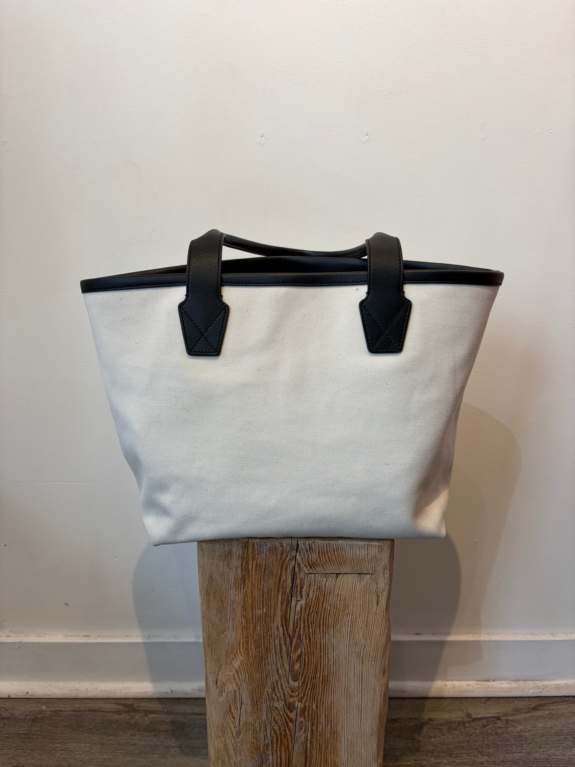 Balenciaga Borsetta Tote Cities Paris Jumbo da Donna, White Black