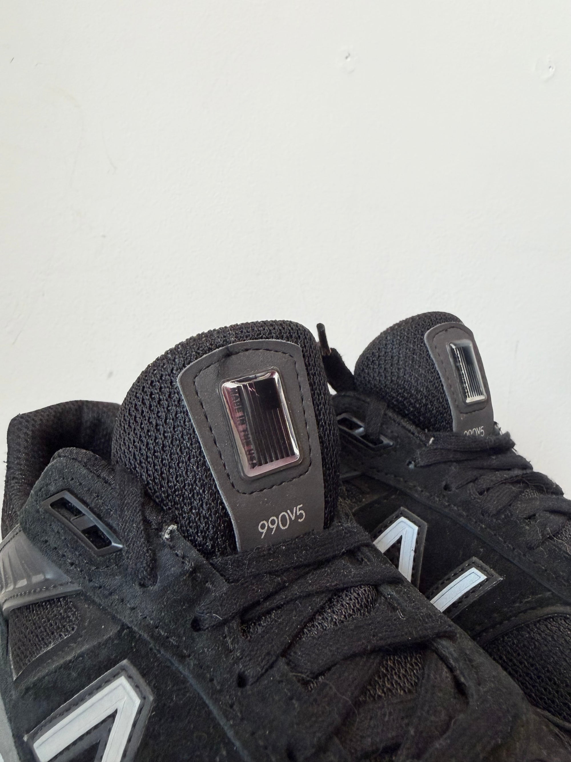 New Balance Shoes, 990 V5 Black, 6 M (7.5 W)