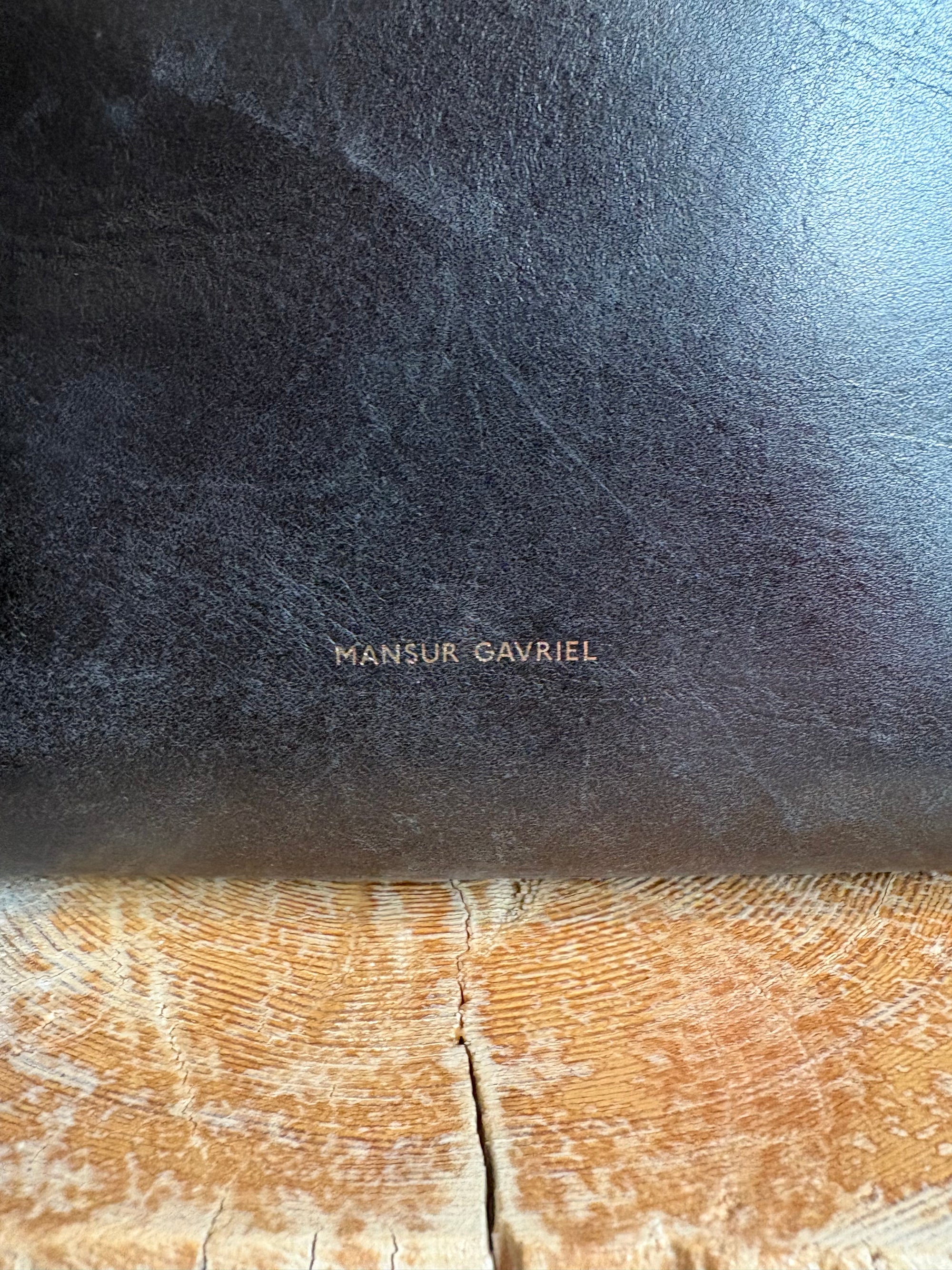 Mansur Gavriel bucket bag, Black