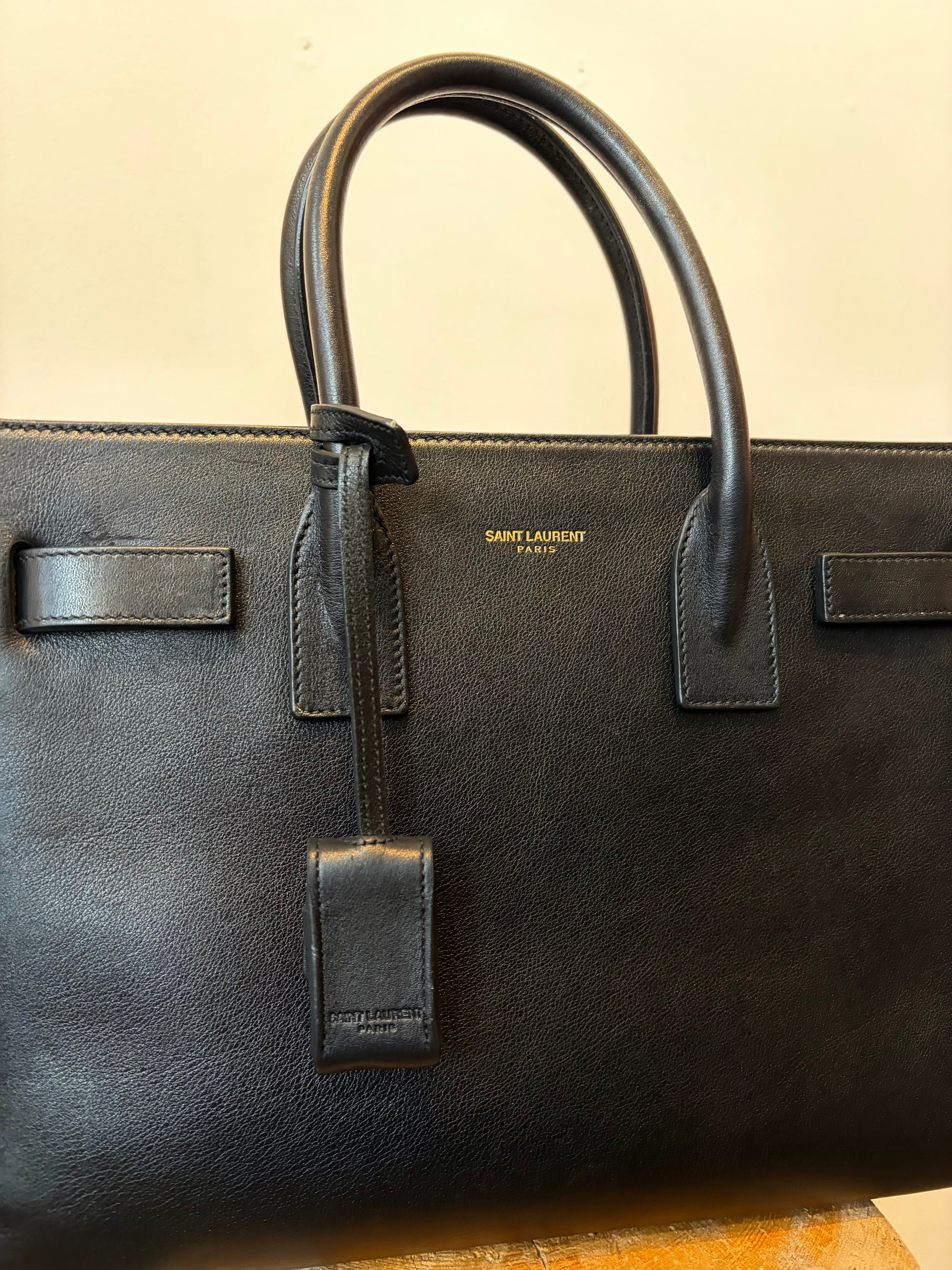 Saint Laurent Baby Sac de Jour, Handbags Black