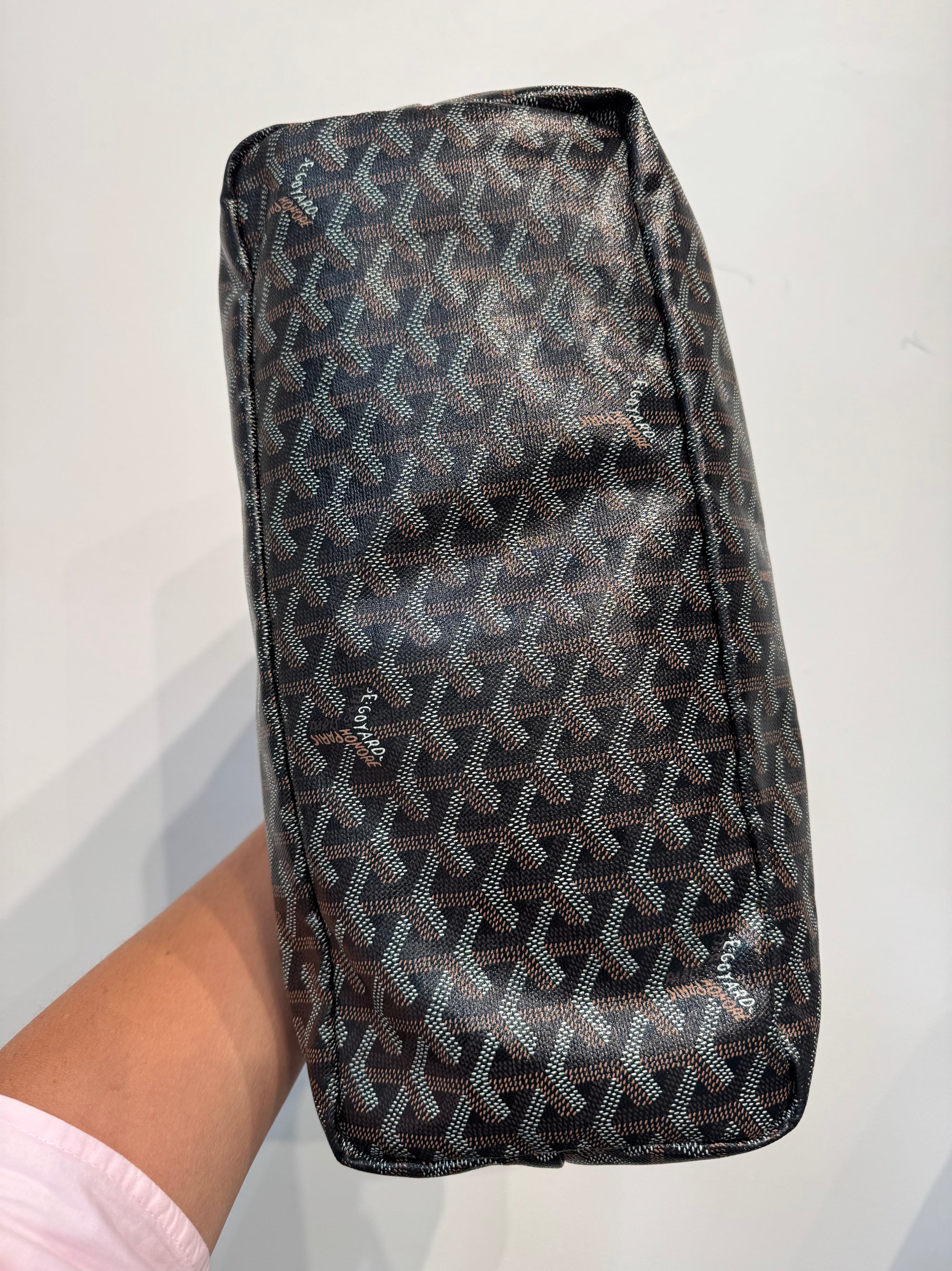 Goyard St. Louis Tote Bag, Black, PM