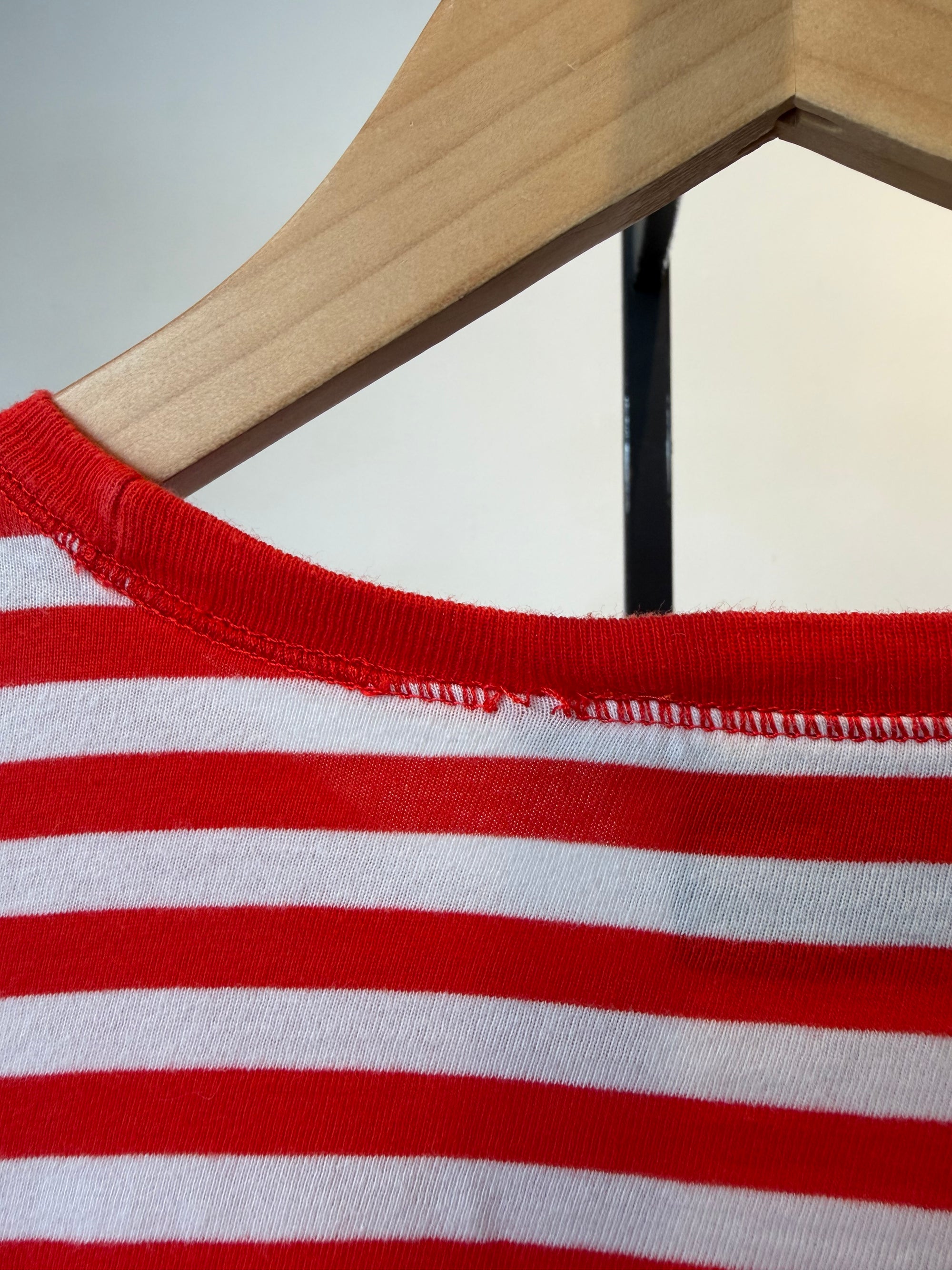 Polo Ralph Lauren Sport striped long sleeve top, Red White, Fits XS/S