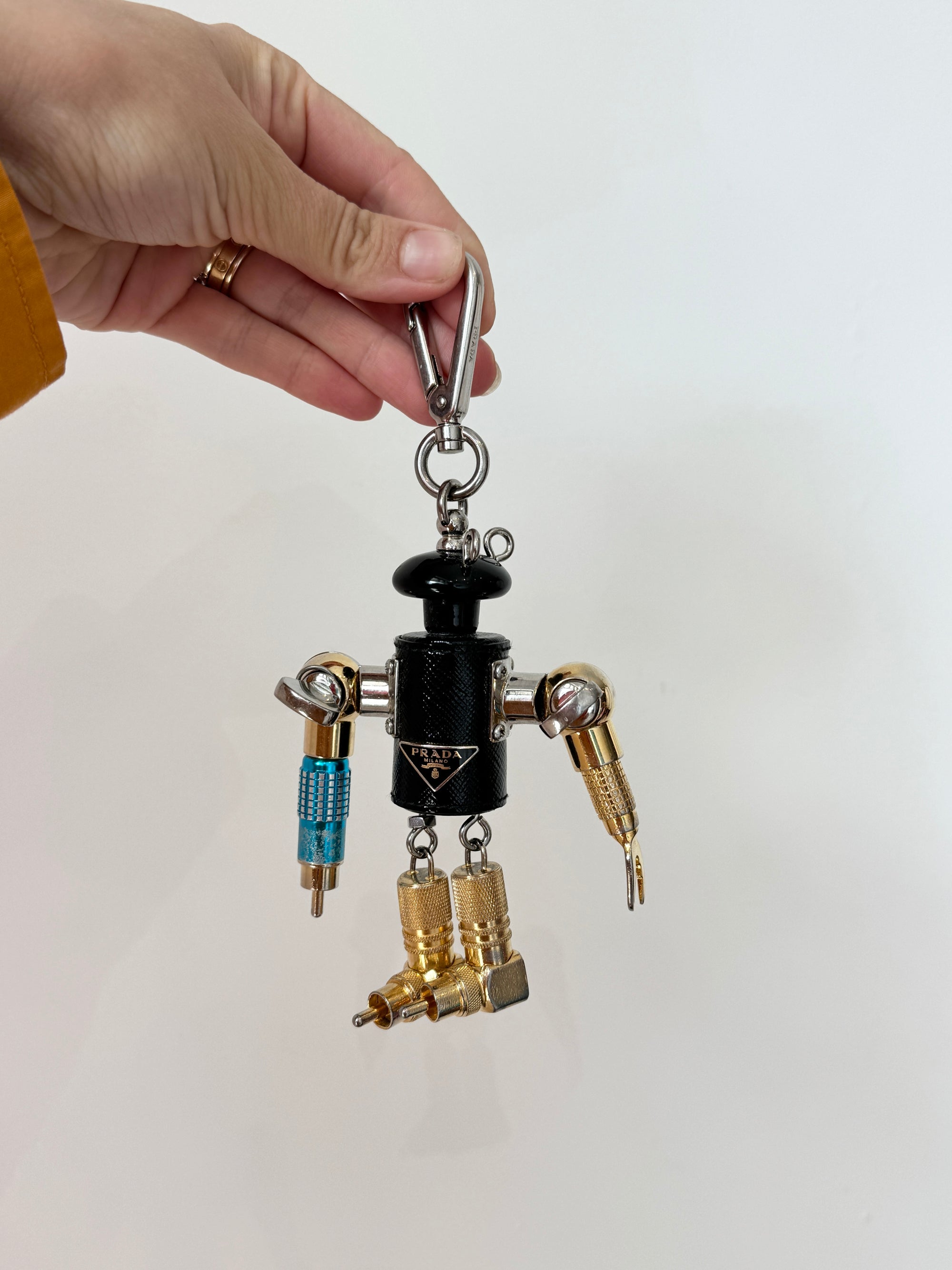 Prada Robot Keychain/Bag Charm