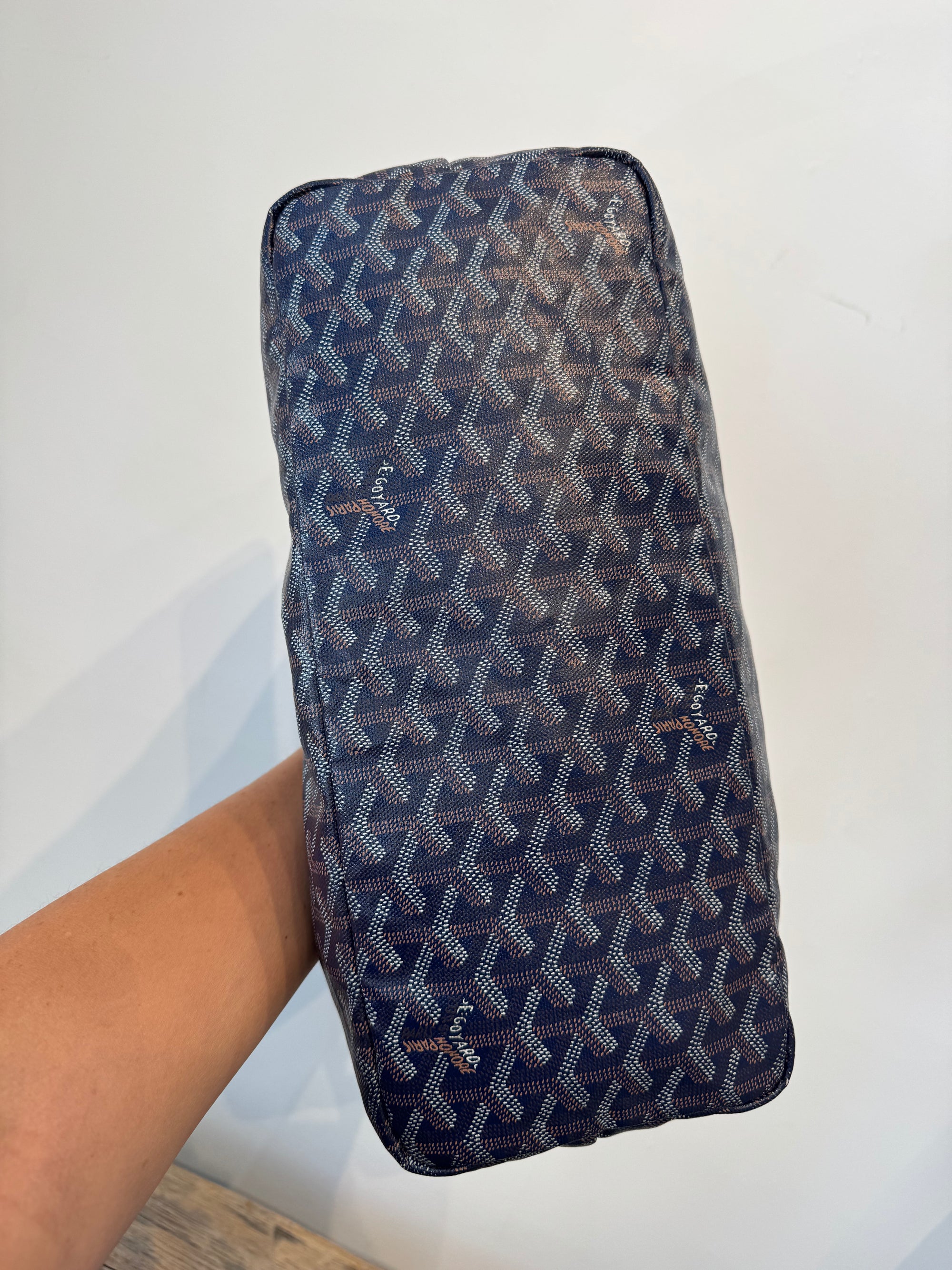 Goyard Saint Louis Tote Bag,  Navy, PM