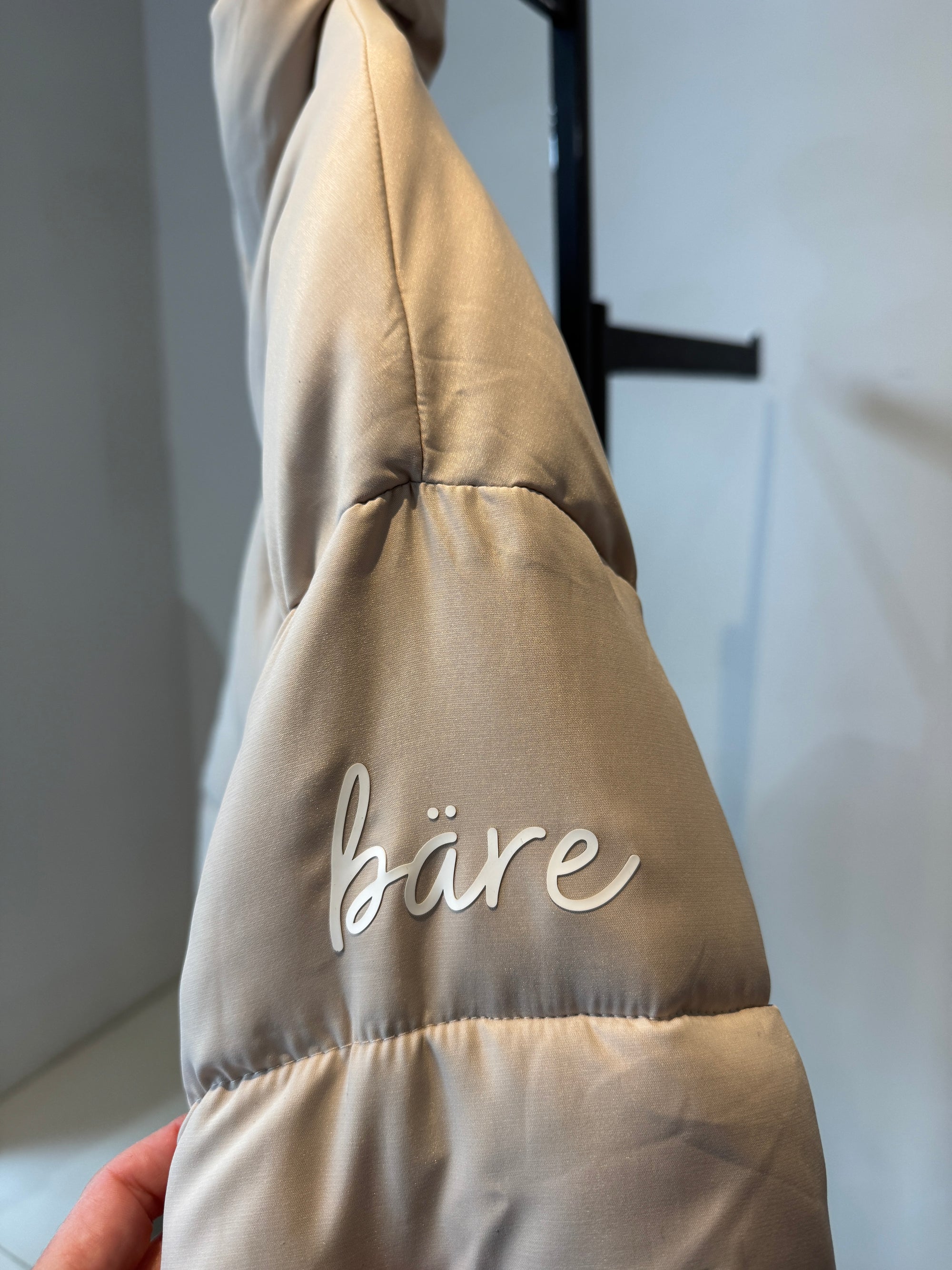 Bäre Activewear Puffer Coat, Cream, XS