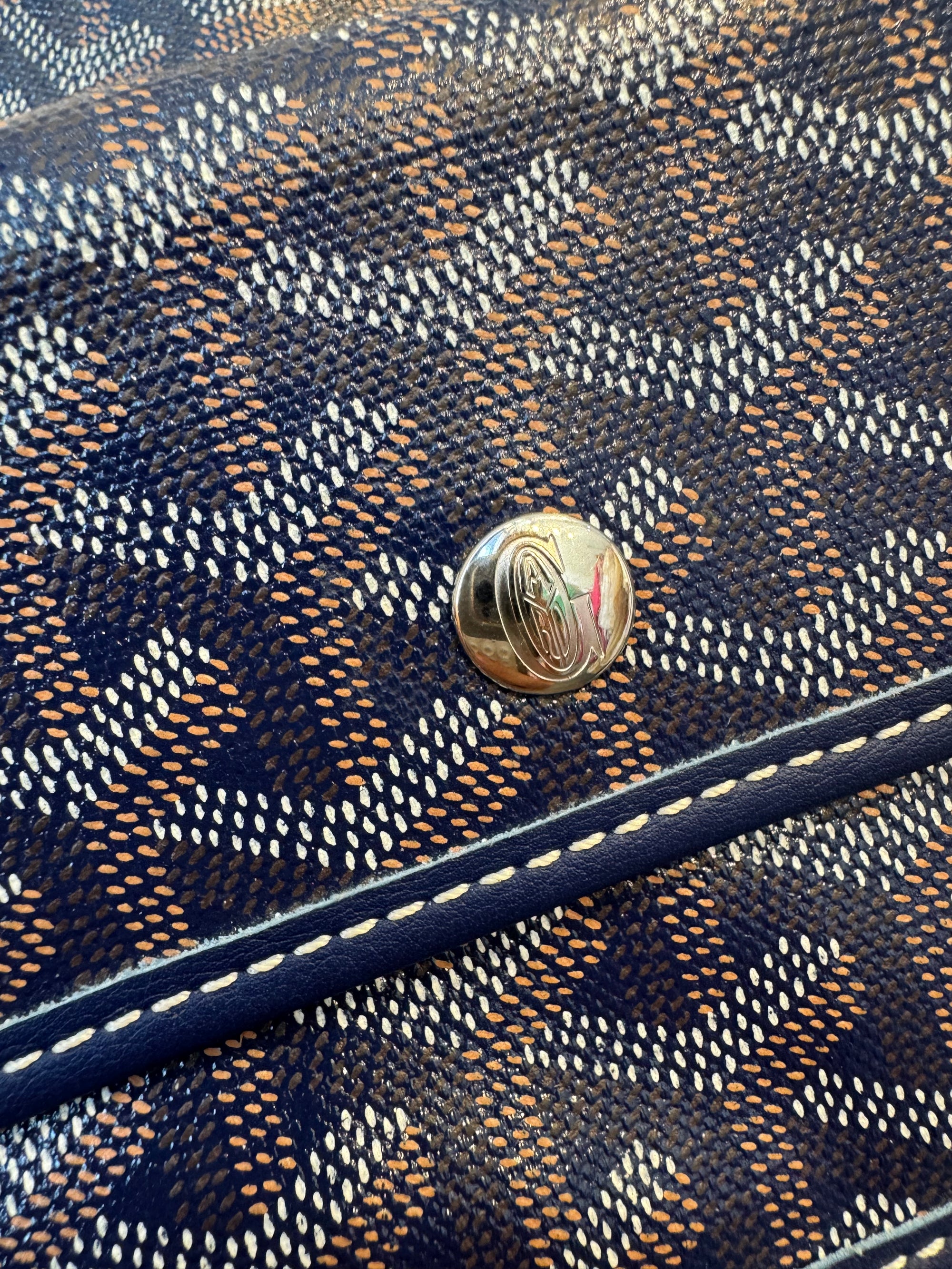 Goyard Saint Louis Tote Bag,  Navy, PM