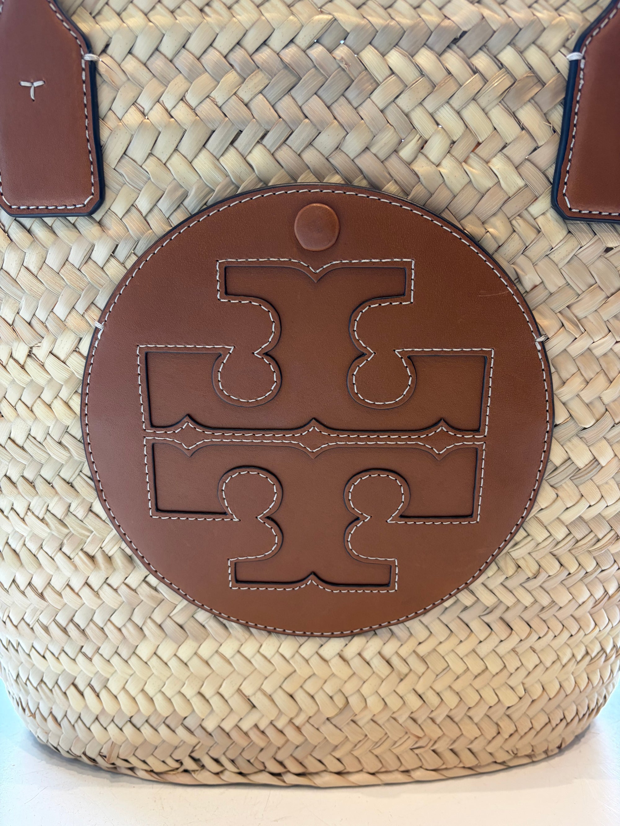 Tory Burch Large Ella Tote Bag, Rattan