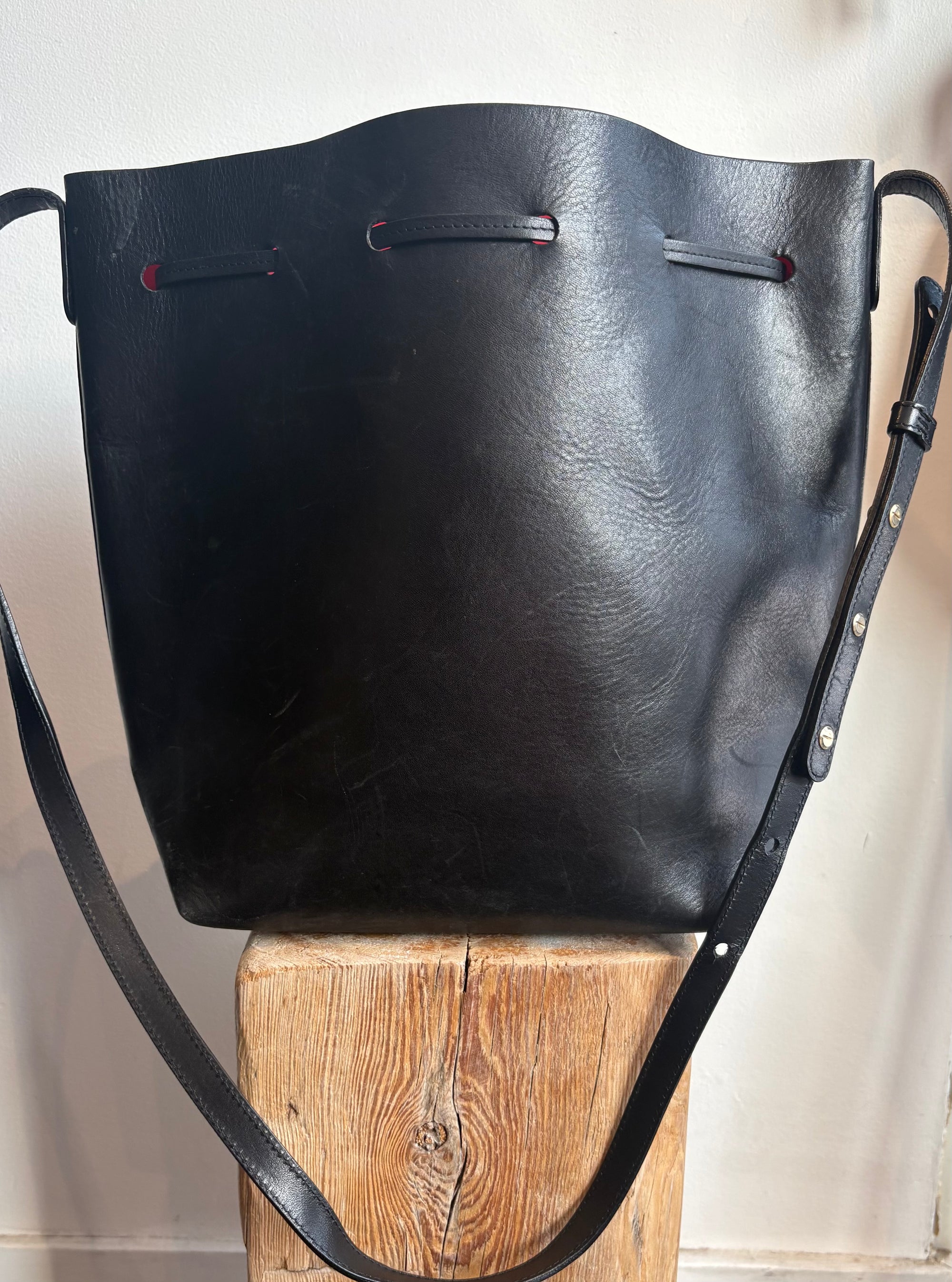 Mansur Gavriel bucket bag, Black