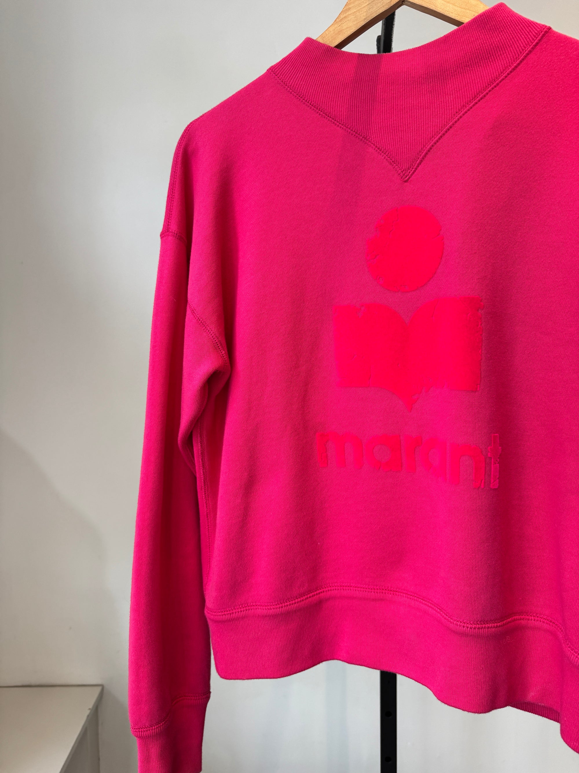 Isabel Marant Étoile Moby Sweatshirt Pink, 36