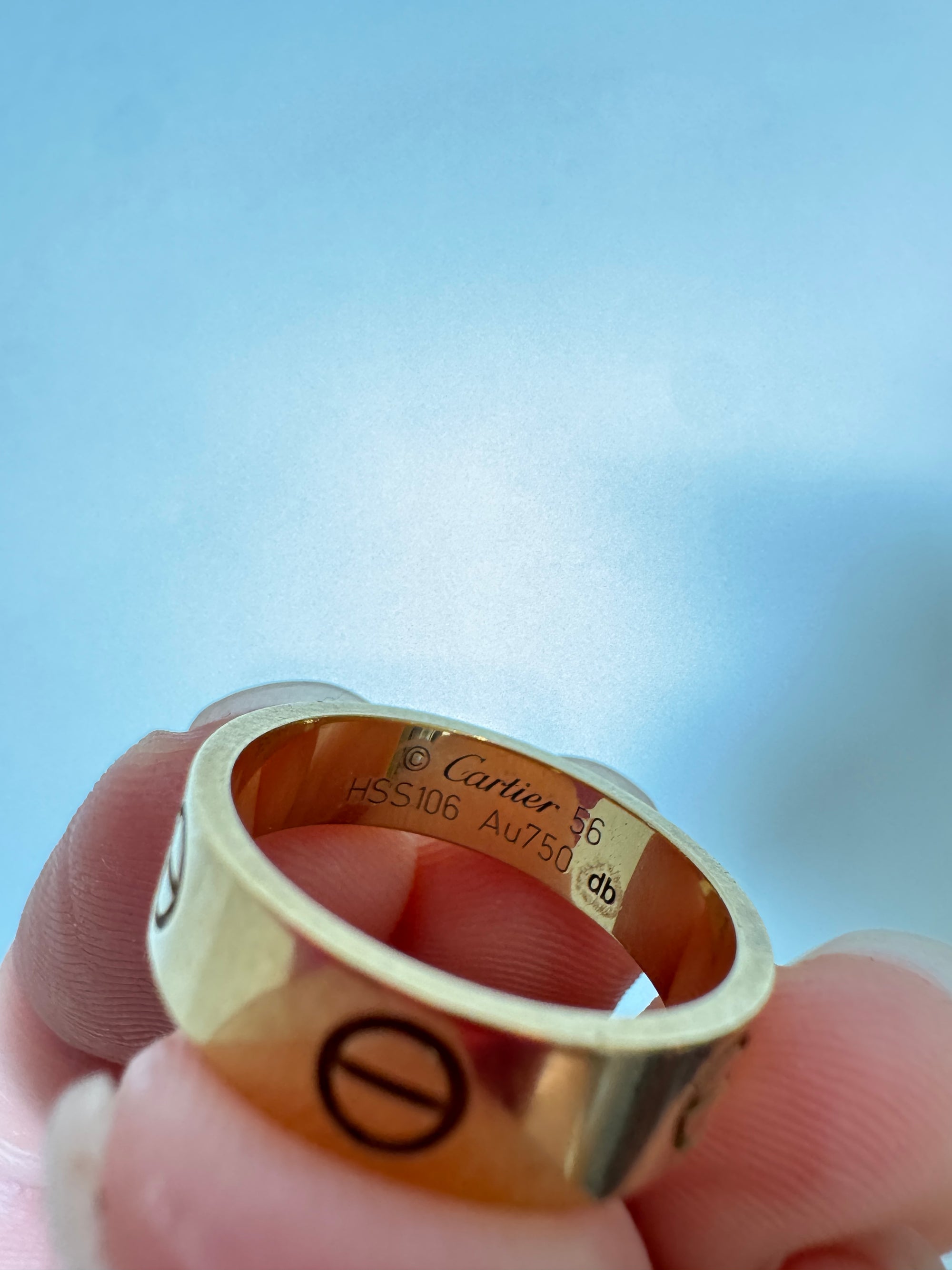Cartier Love Ring Classic, Gold, 56mm