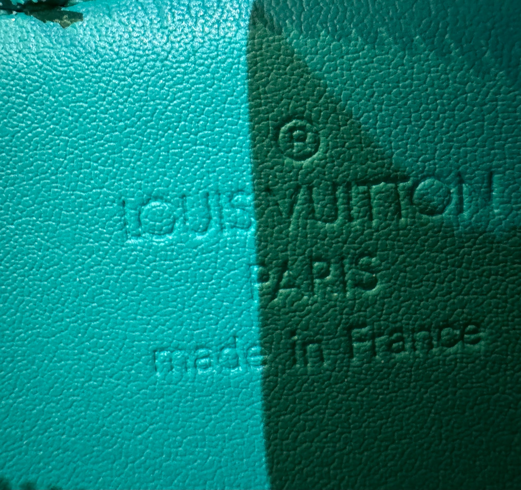 Louis Vuitton Lexington Monogram Vernis Small Handbag, Mint Green, 2004
