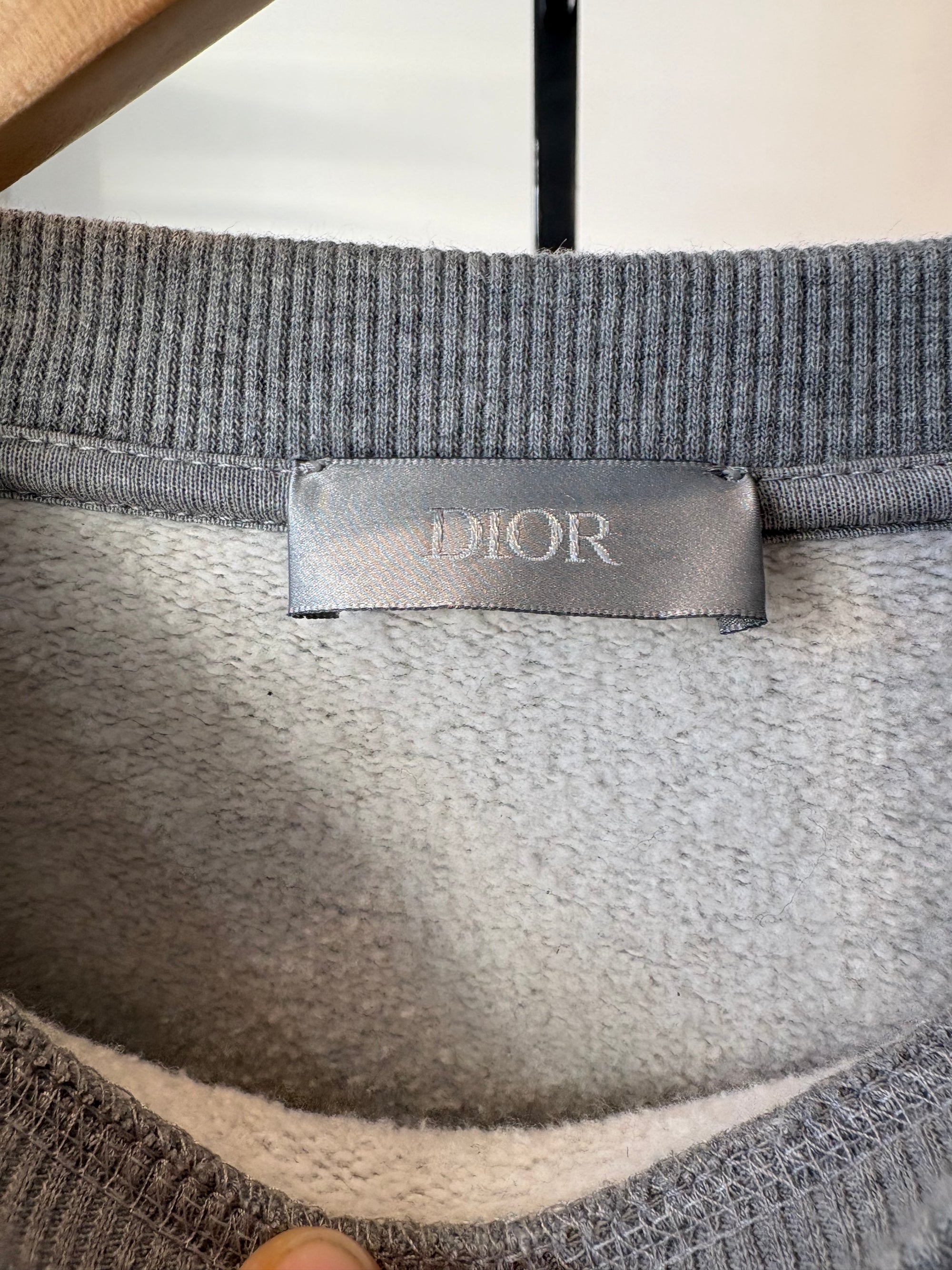 Dior CD Icon Sweatshirt, Grey, Large