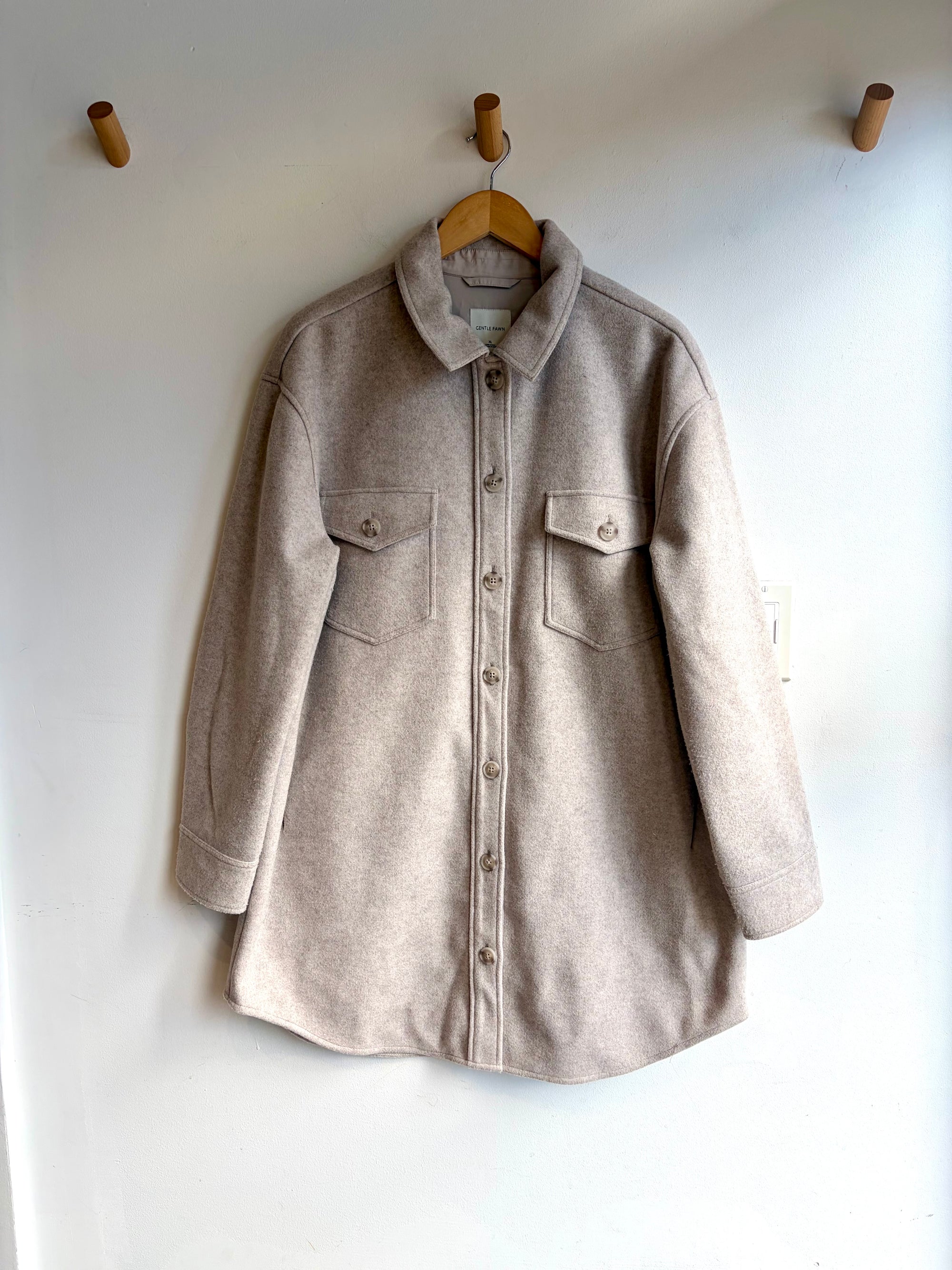 Gentle Fawn Jacket Grey , XL