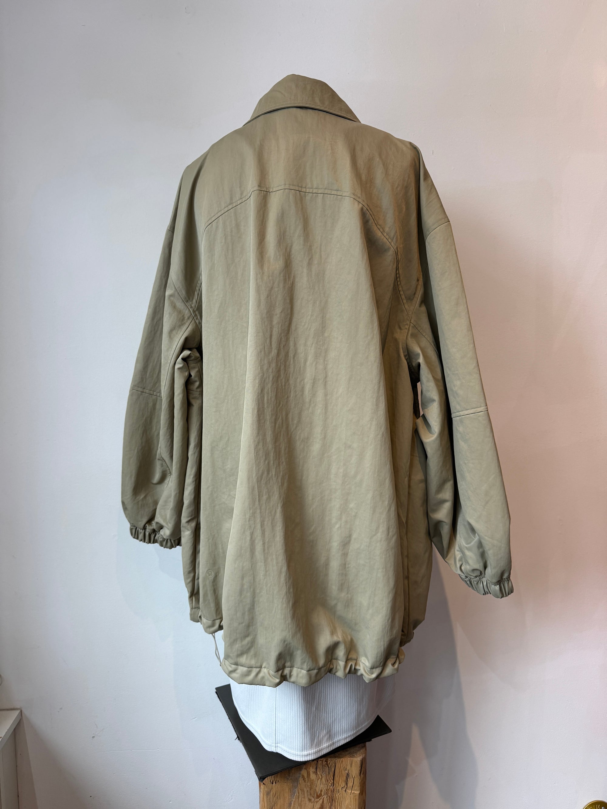 Lululemon Oversized Fit Coaches Jackets Sage Green, L