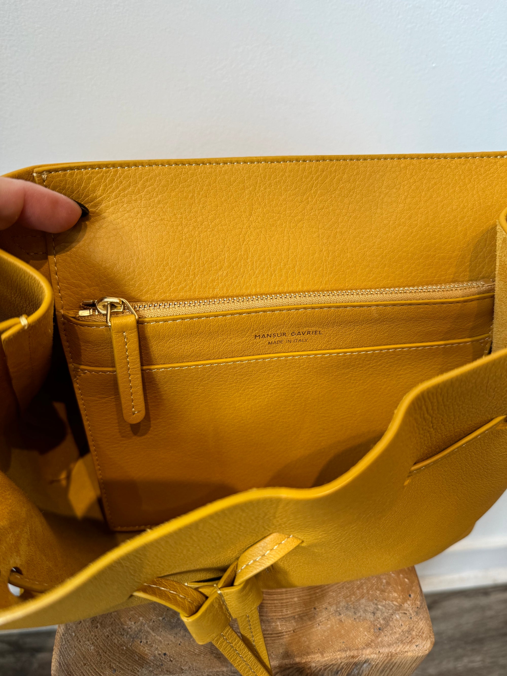 Mansur Gavriel Soft Lady Bag, Yellow