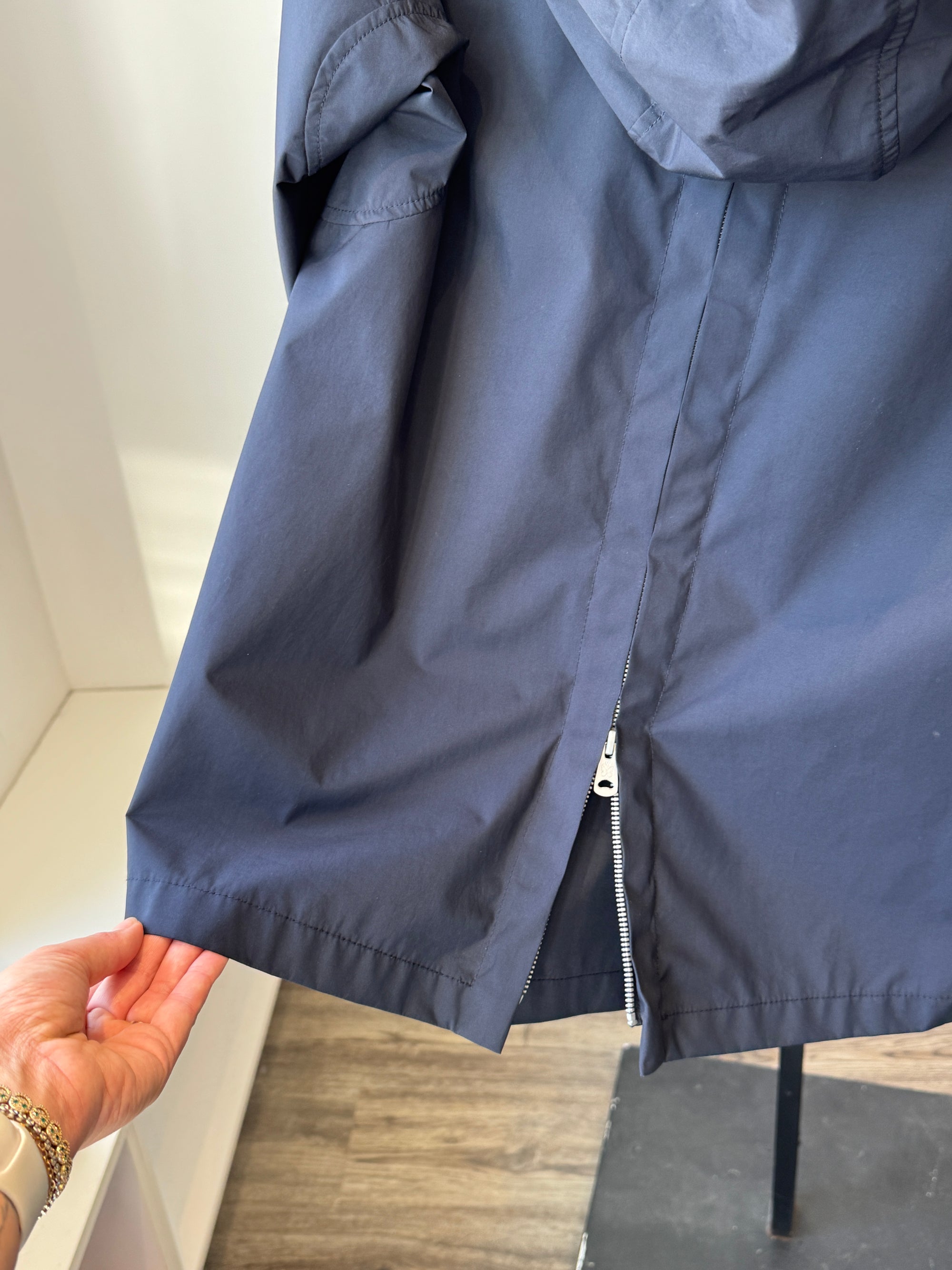 Weekend Max Mara Rain Resistant Jacket, Navy, 8