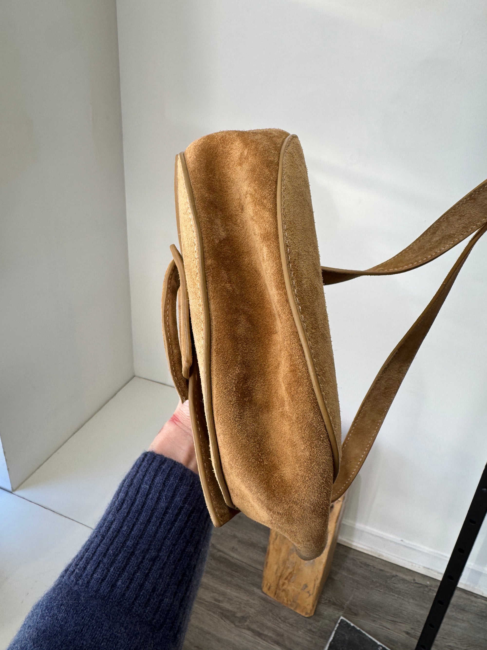 Banana Republic Saddlebag, Camel