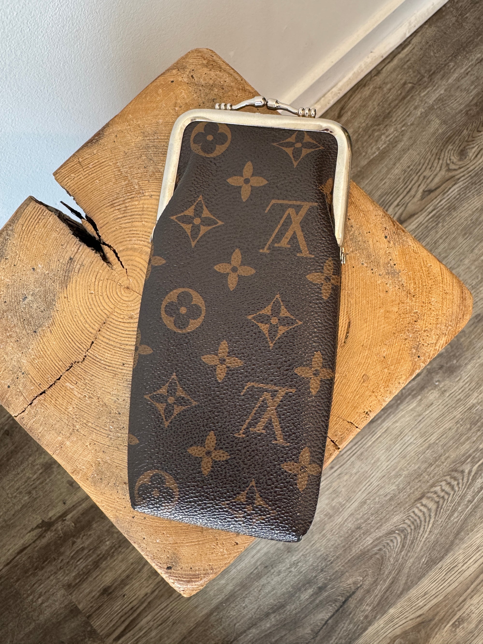 Louis Vuitton Vintage 70s Sunglasses Case/ Coin Pouch