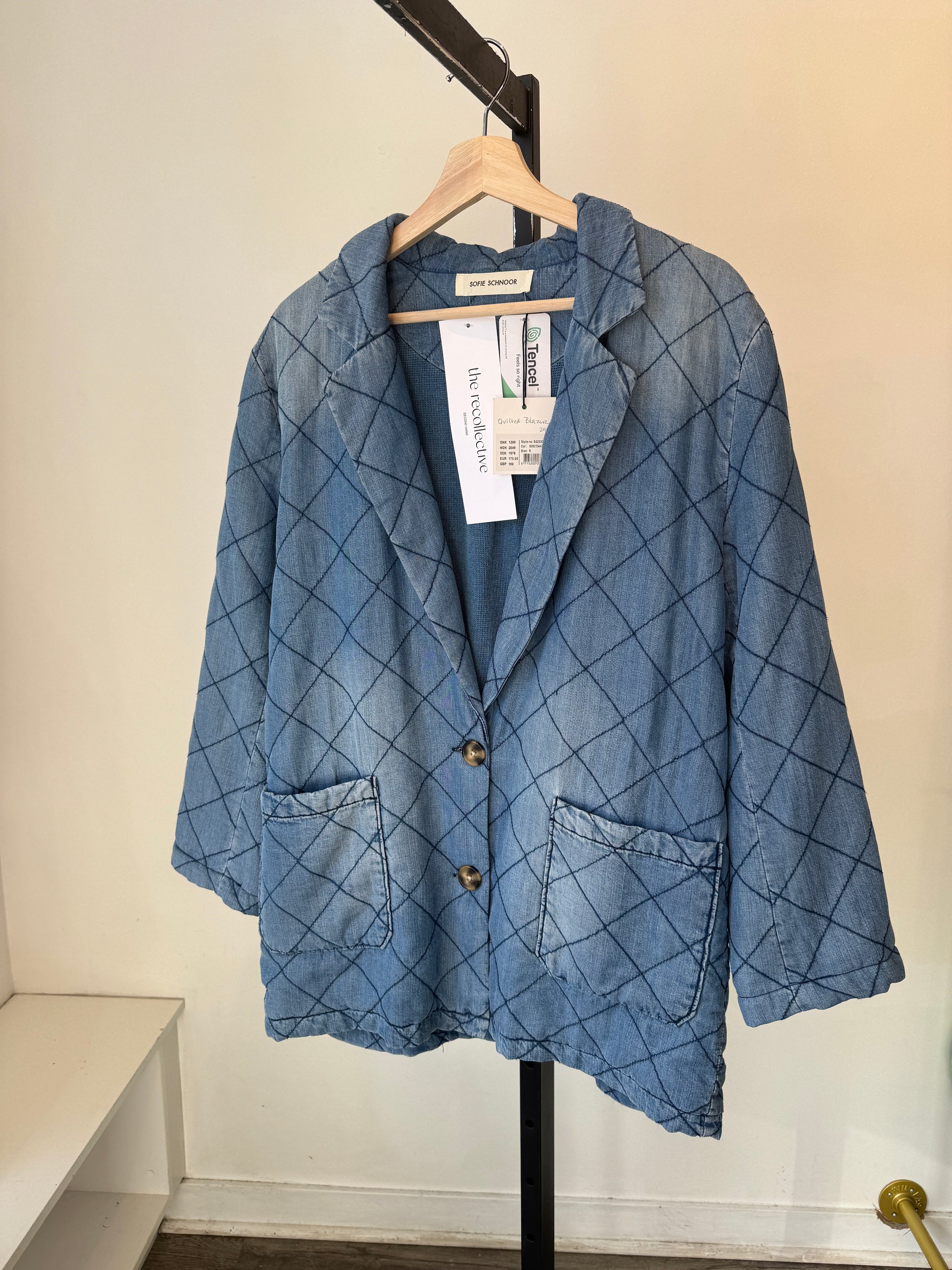 Sofie Schnoor quilted jacket, Blue, Small