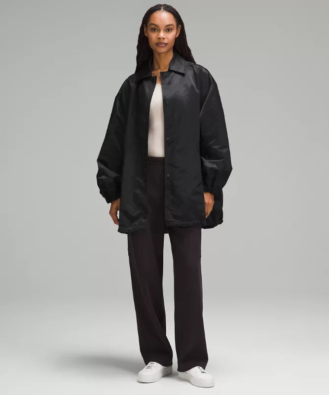 Lululemon Oversized Fit Coaches Jackets Sage Green, L
