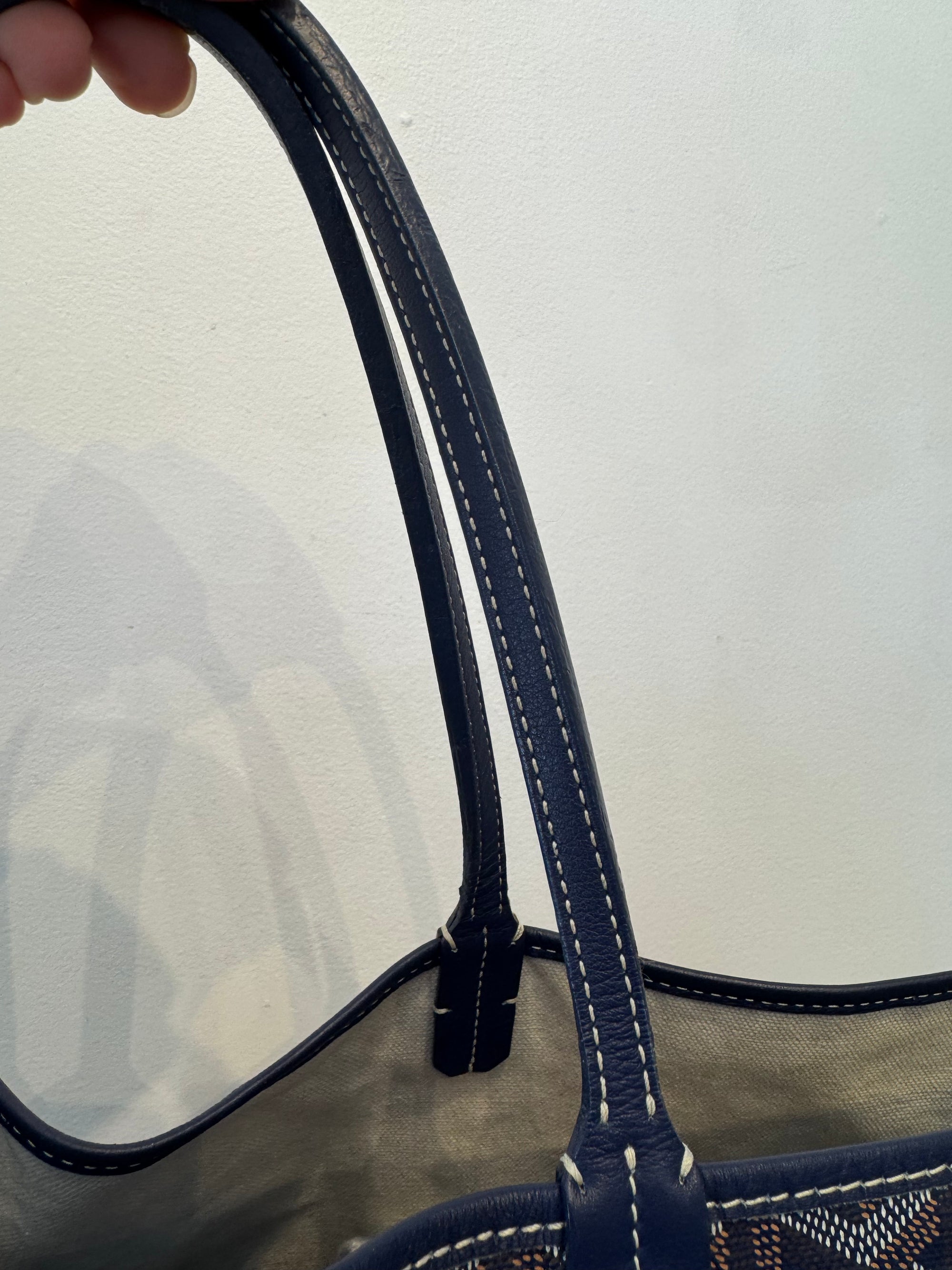 Goyard Saint Louis Tote Bag,  Navy, PM