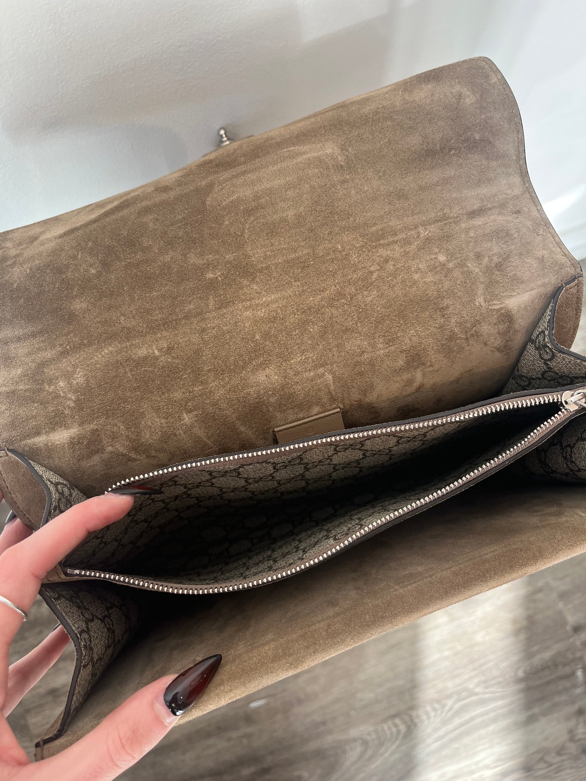 Gucci Dionysus Brown Monogram, Medium