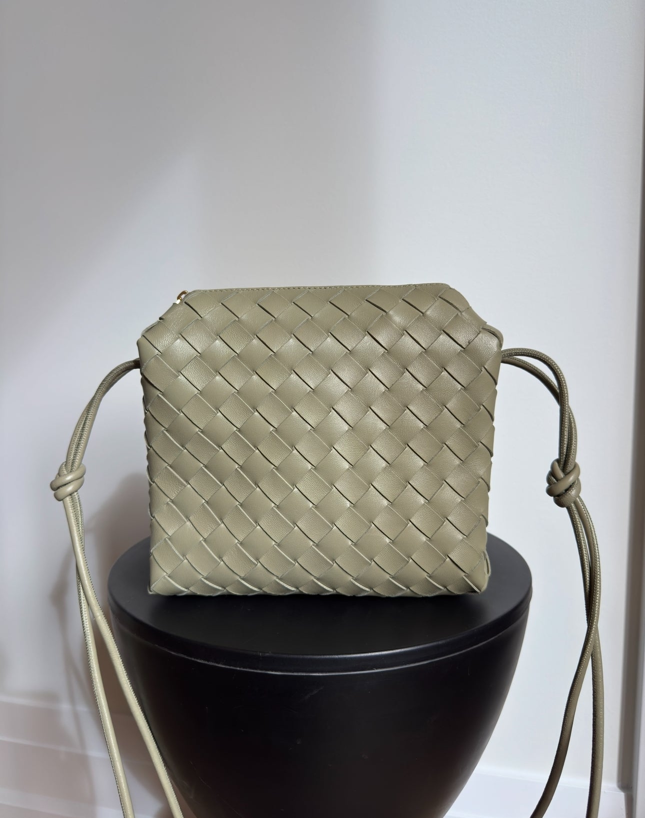 Bottega Veneta Small Loop Camera Bag Sage