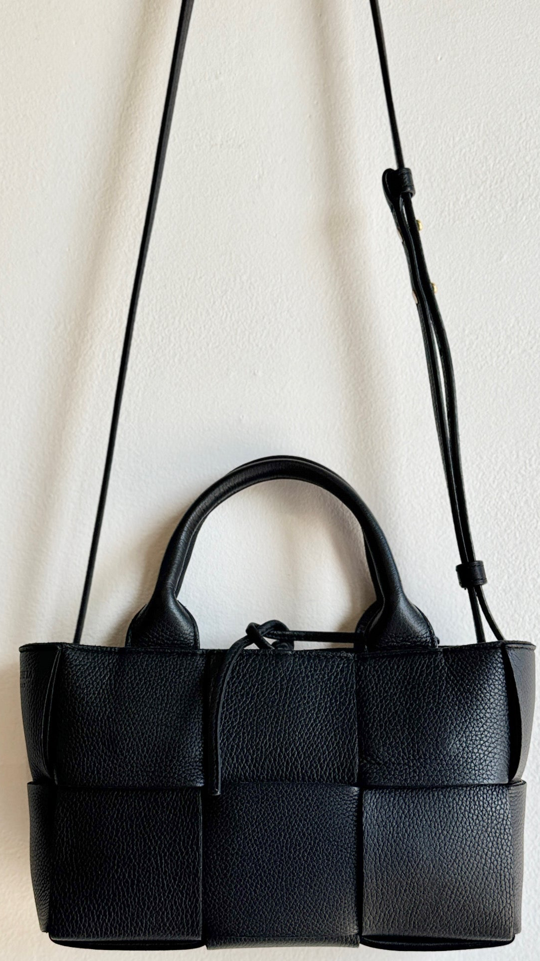 Bottega Veneta Mini Arco Tote Bag, Black