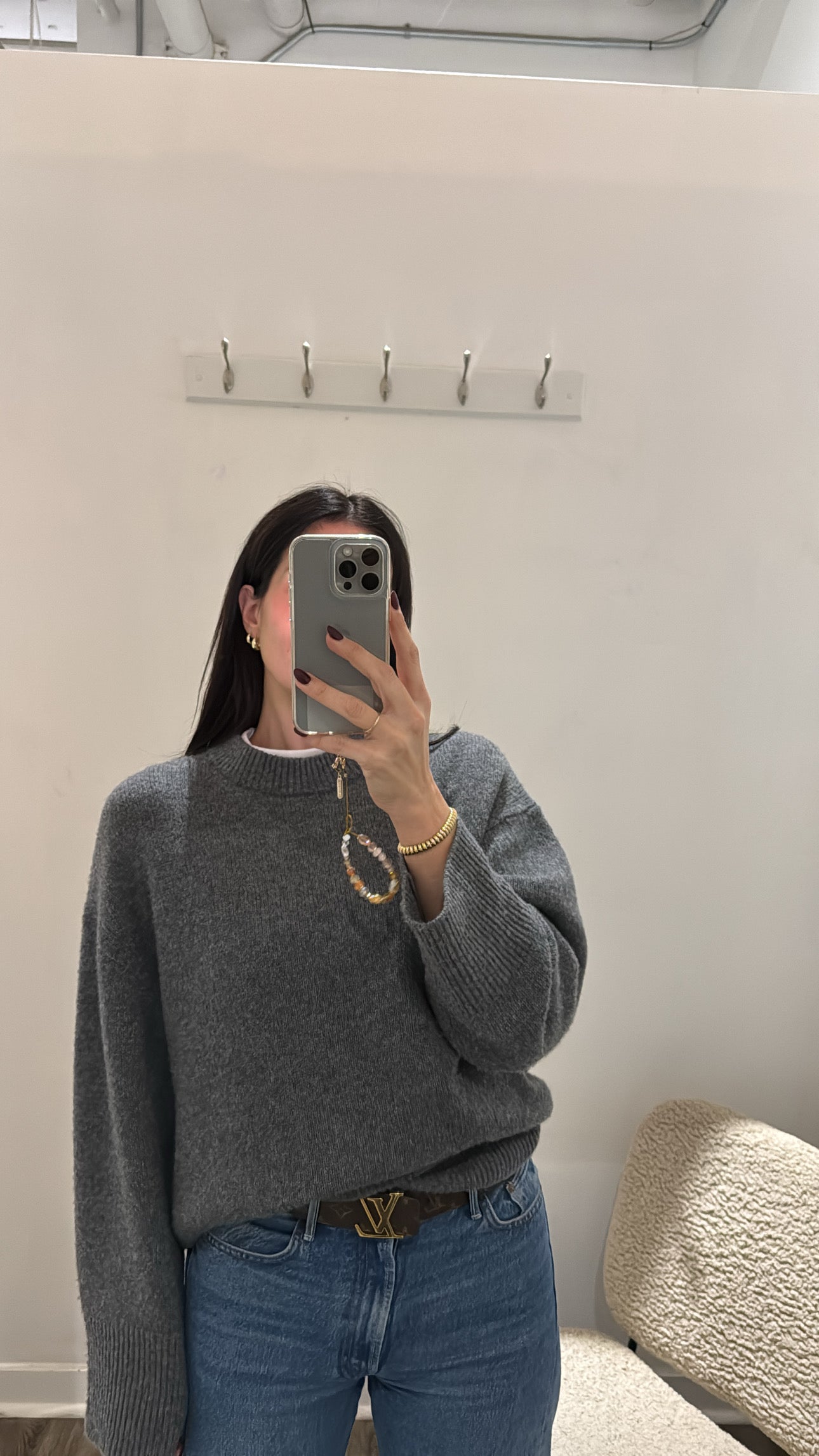 Louis Vuitton Monogram 40MM Belt, 80/32