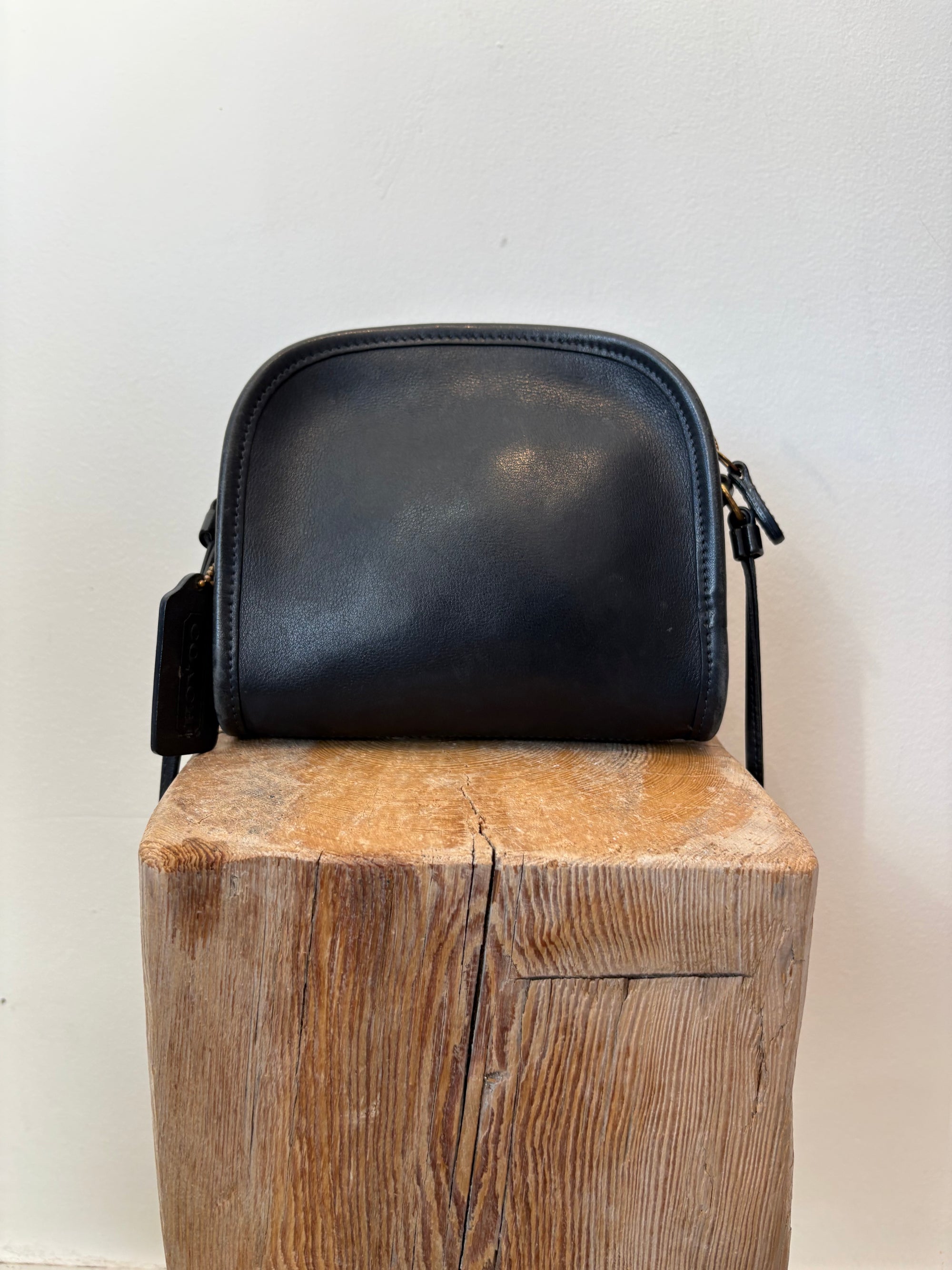 Coach, Vintage Abbie crossbody zip Bag, Black