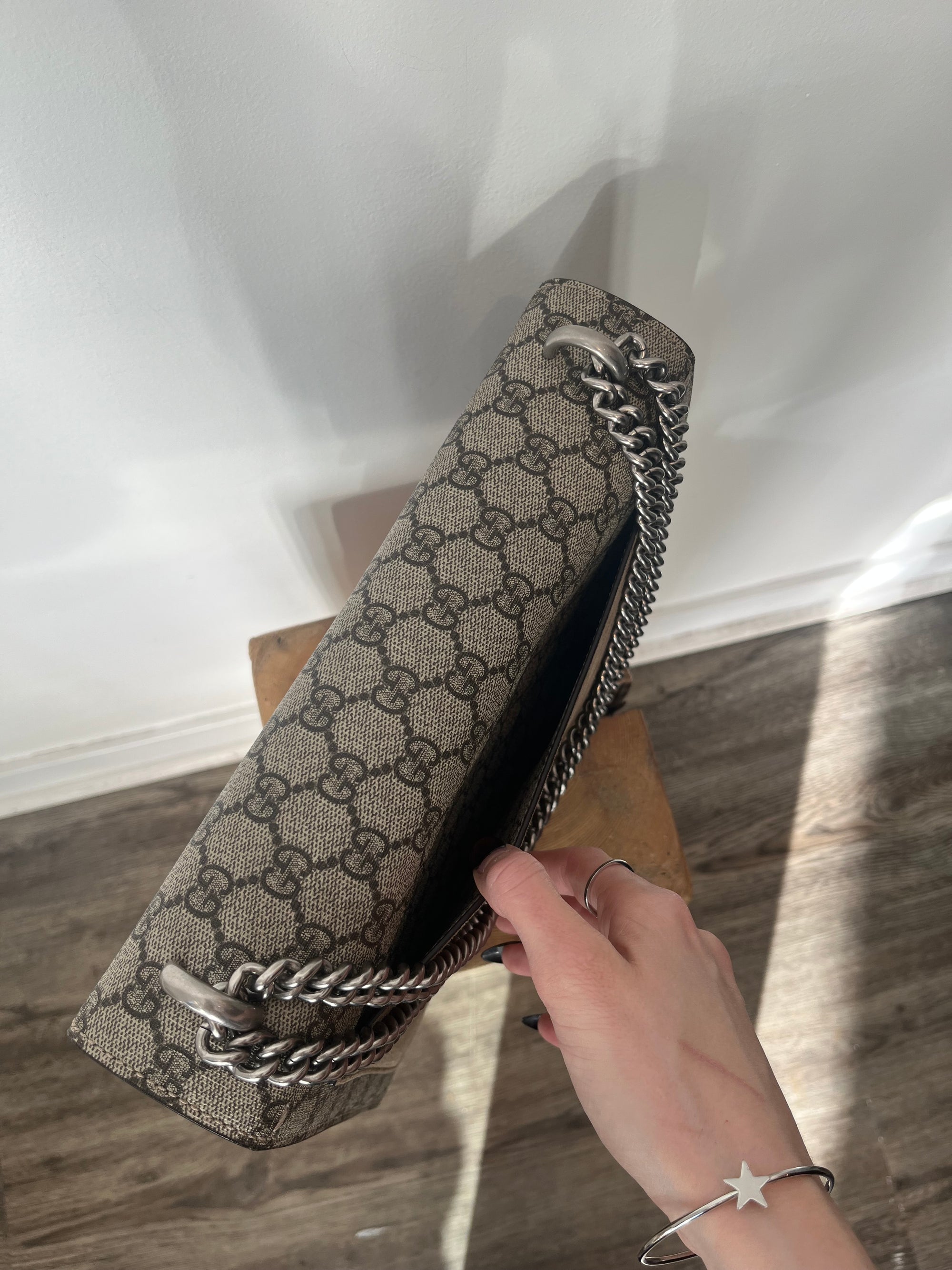 Gucci Dionysus Brown Monogram, Medium