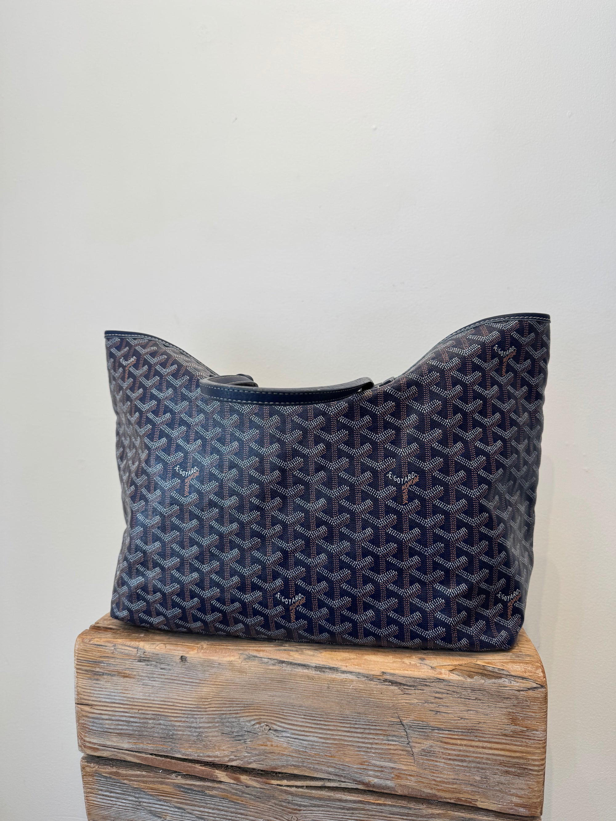 Goyard Saint Louis Tote Bag,  Navy, PM