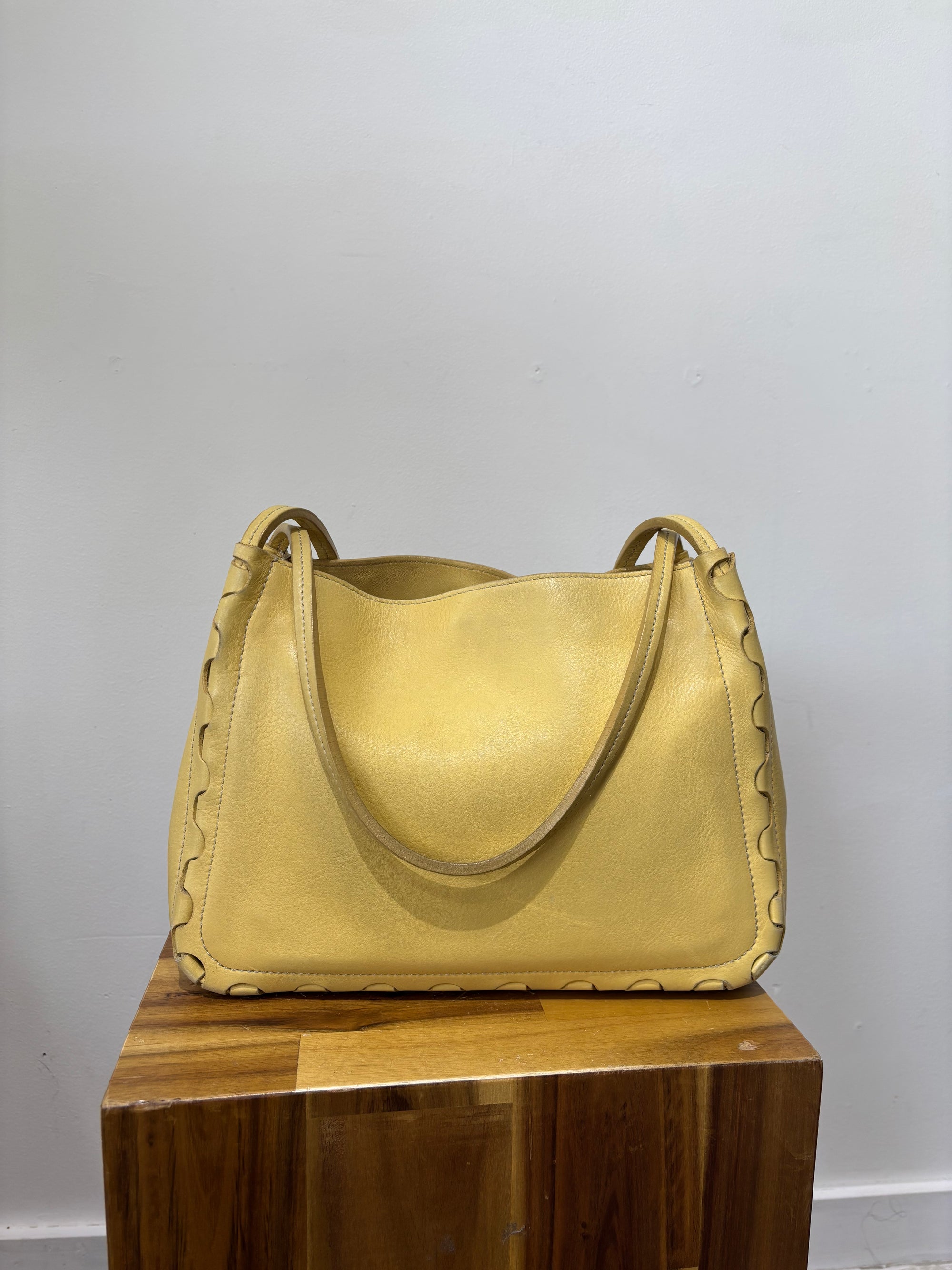 Miu Miu Shoulder Bag Butter Yellow