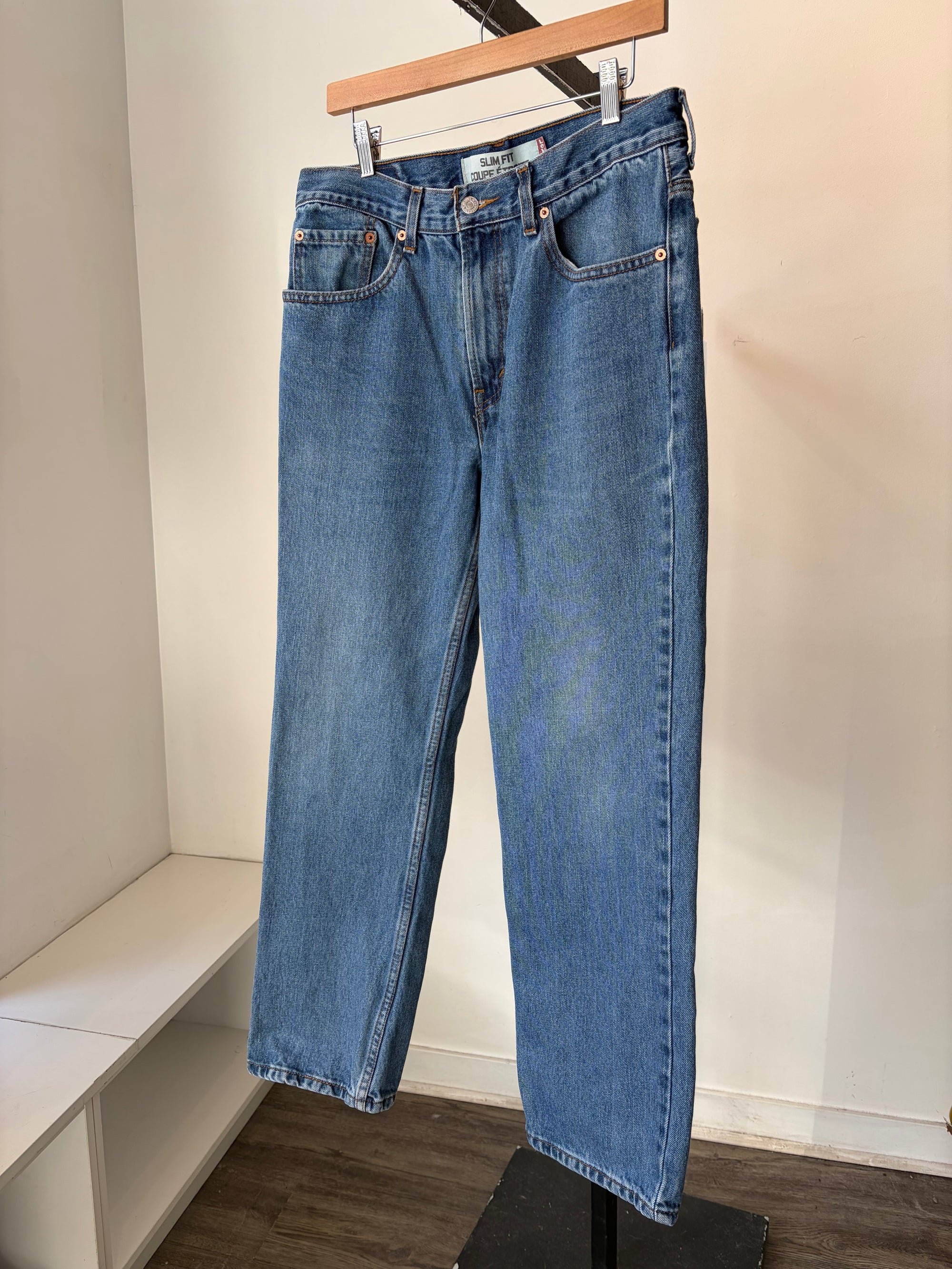 Levi’s 505 Y2K 2008 Straight Leg Denim, Blue, Fit size 30-31 waist